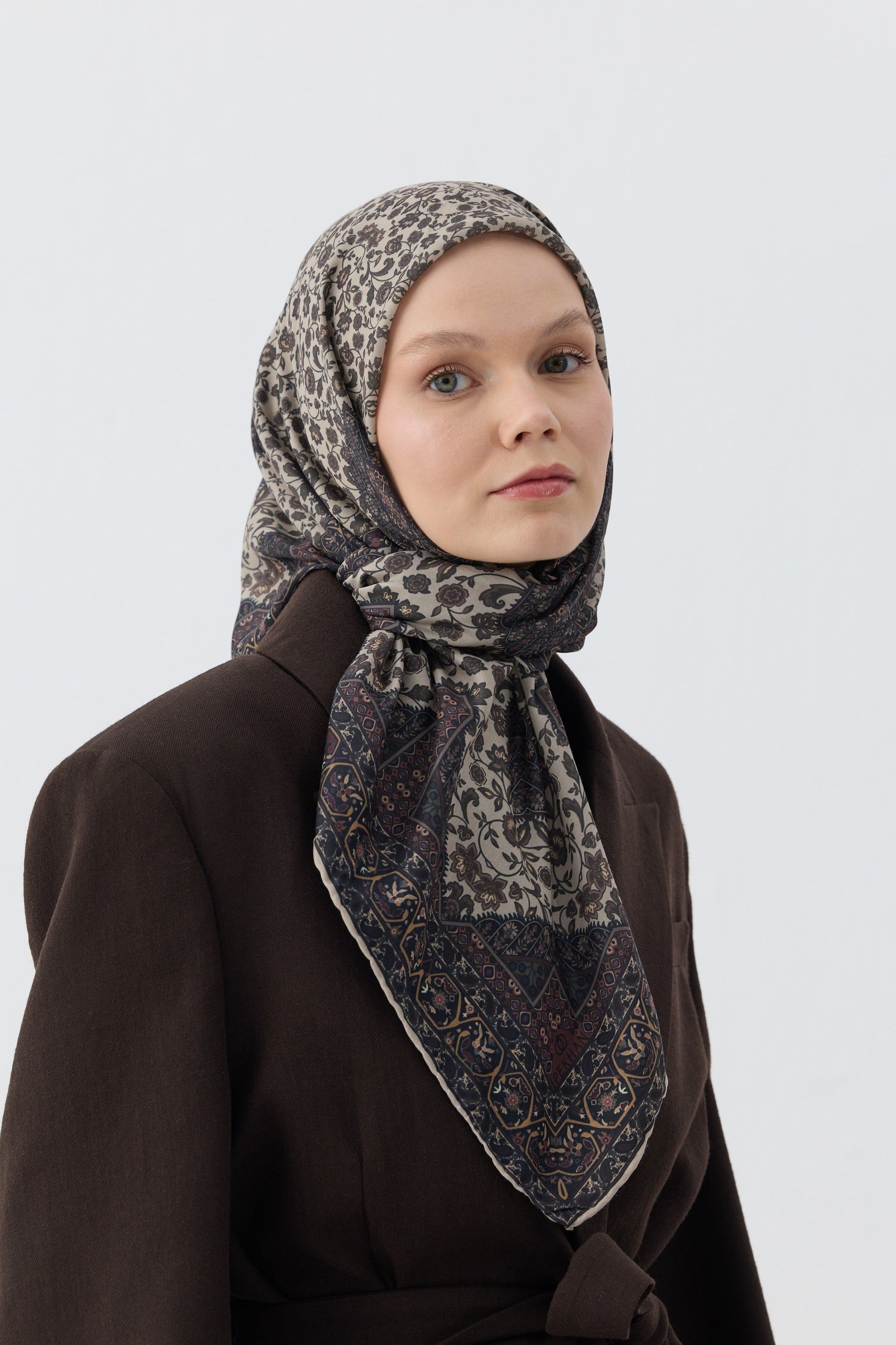 Winter Bloom Soft Eşarp 1244