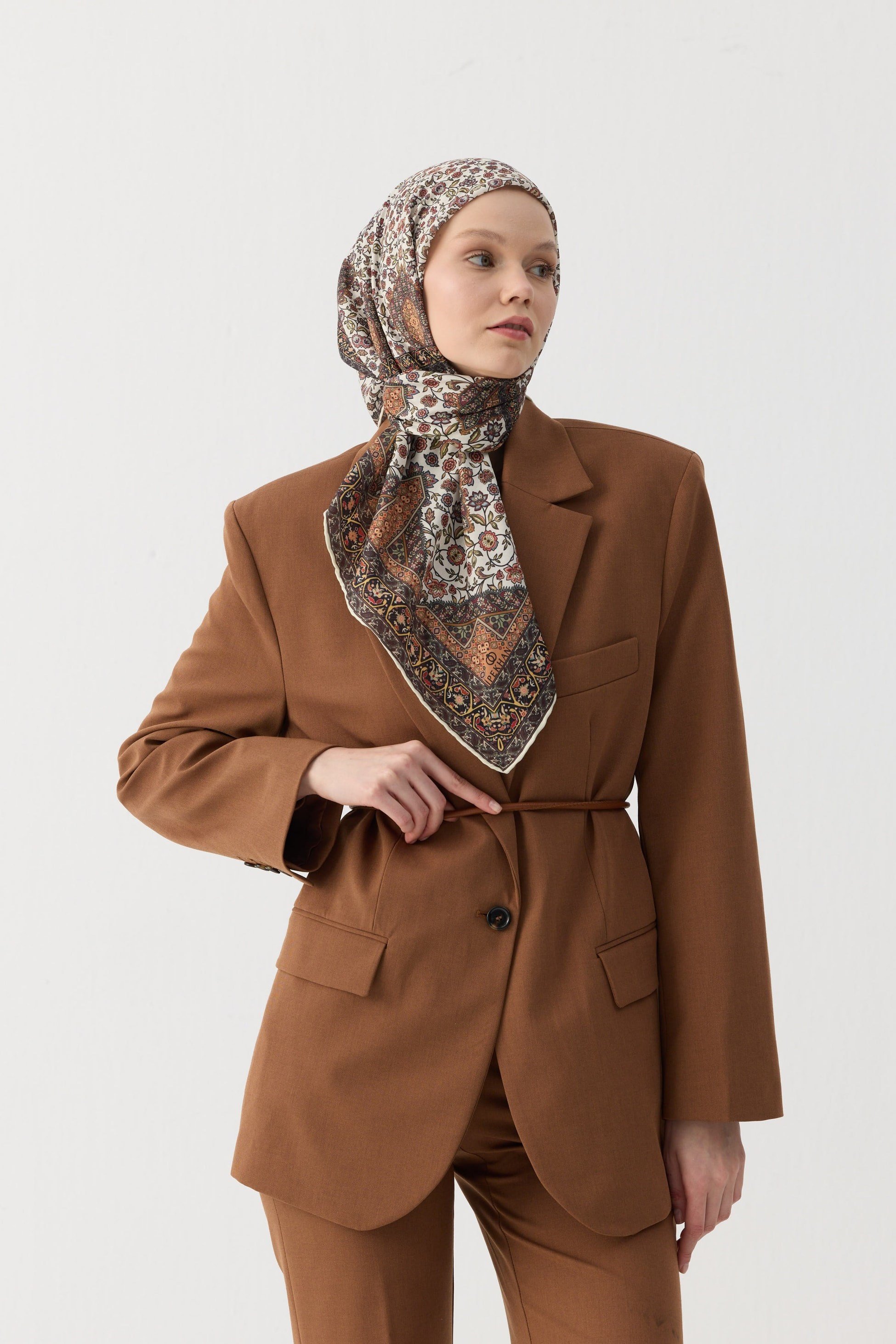 Winter Bloom Soft Eşarp 1244