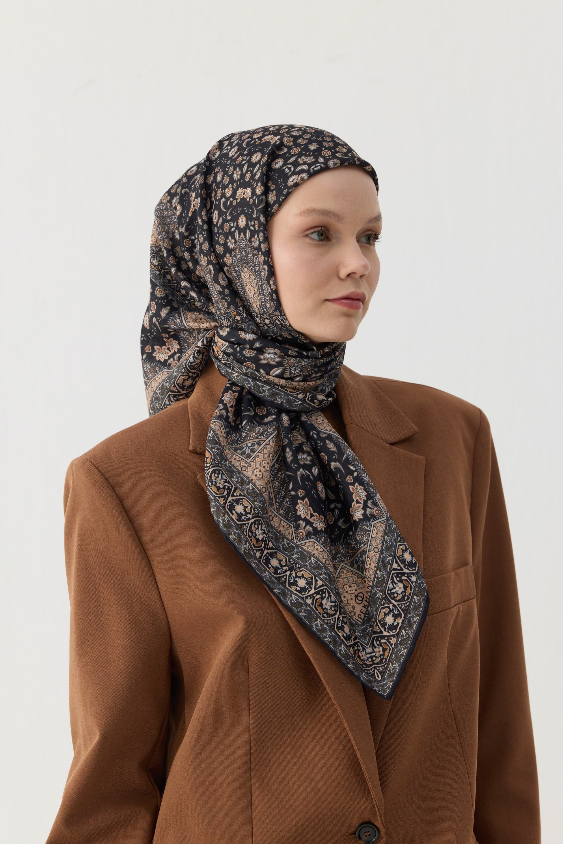 Winter Bloom Soft Eşarp 1244