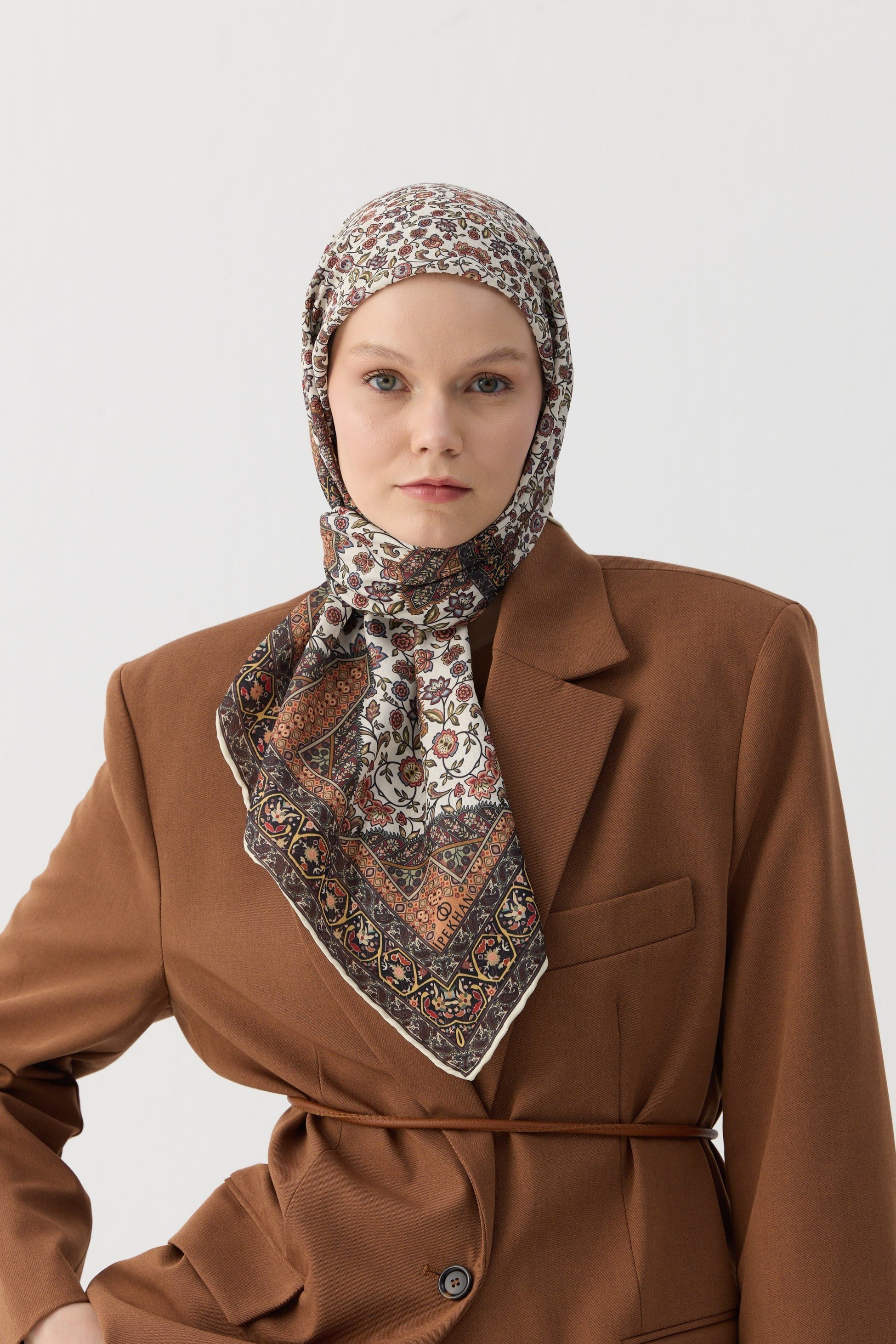 Winter Bloom Soft Eşarp 1244