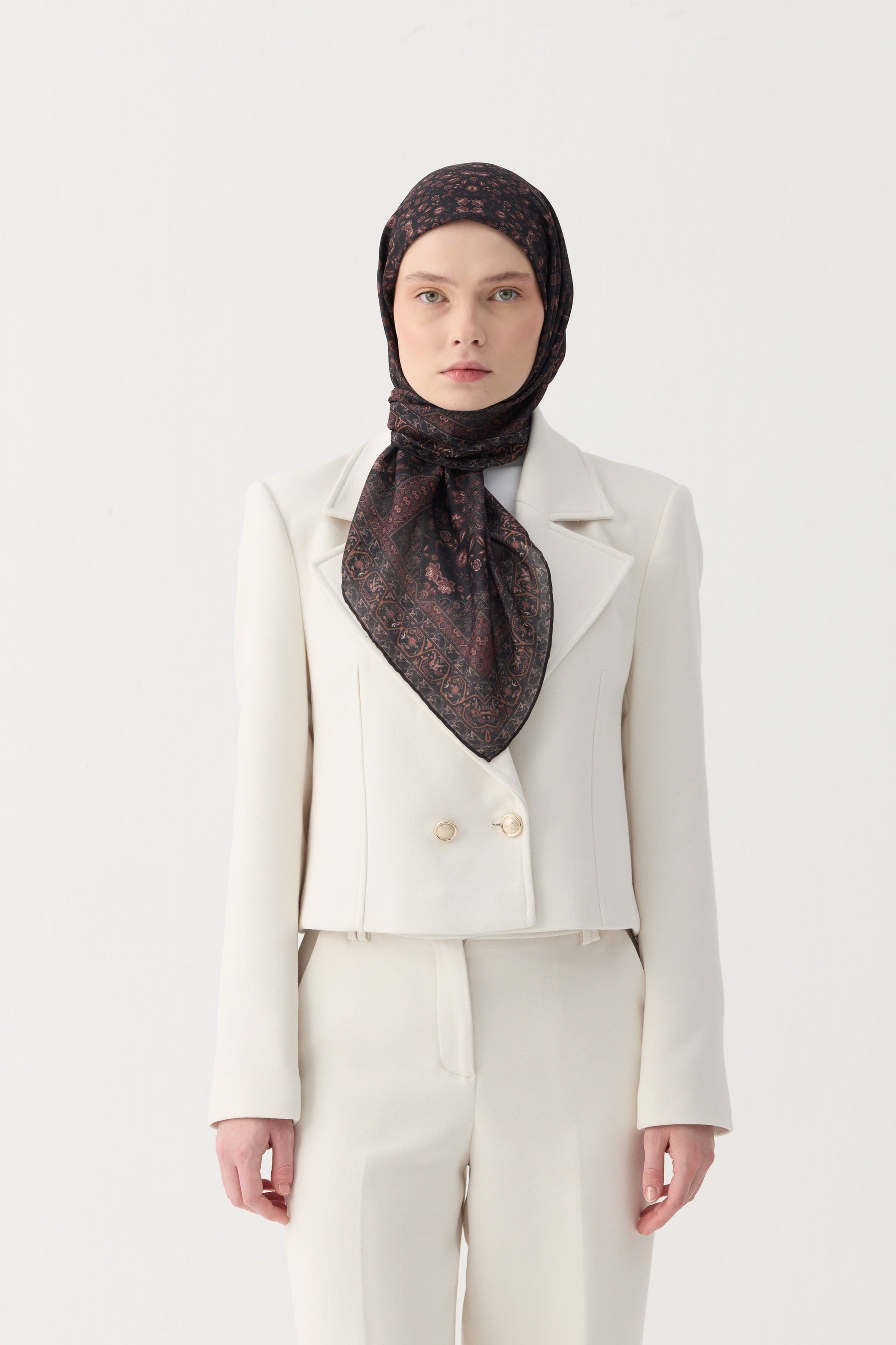 Winter Bloom Soft Eşarp 1244