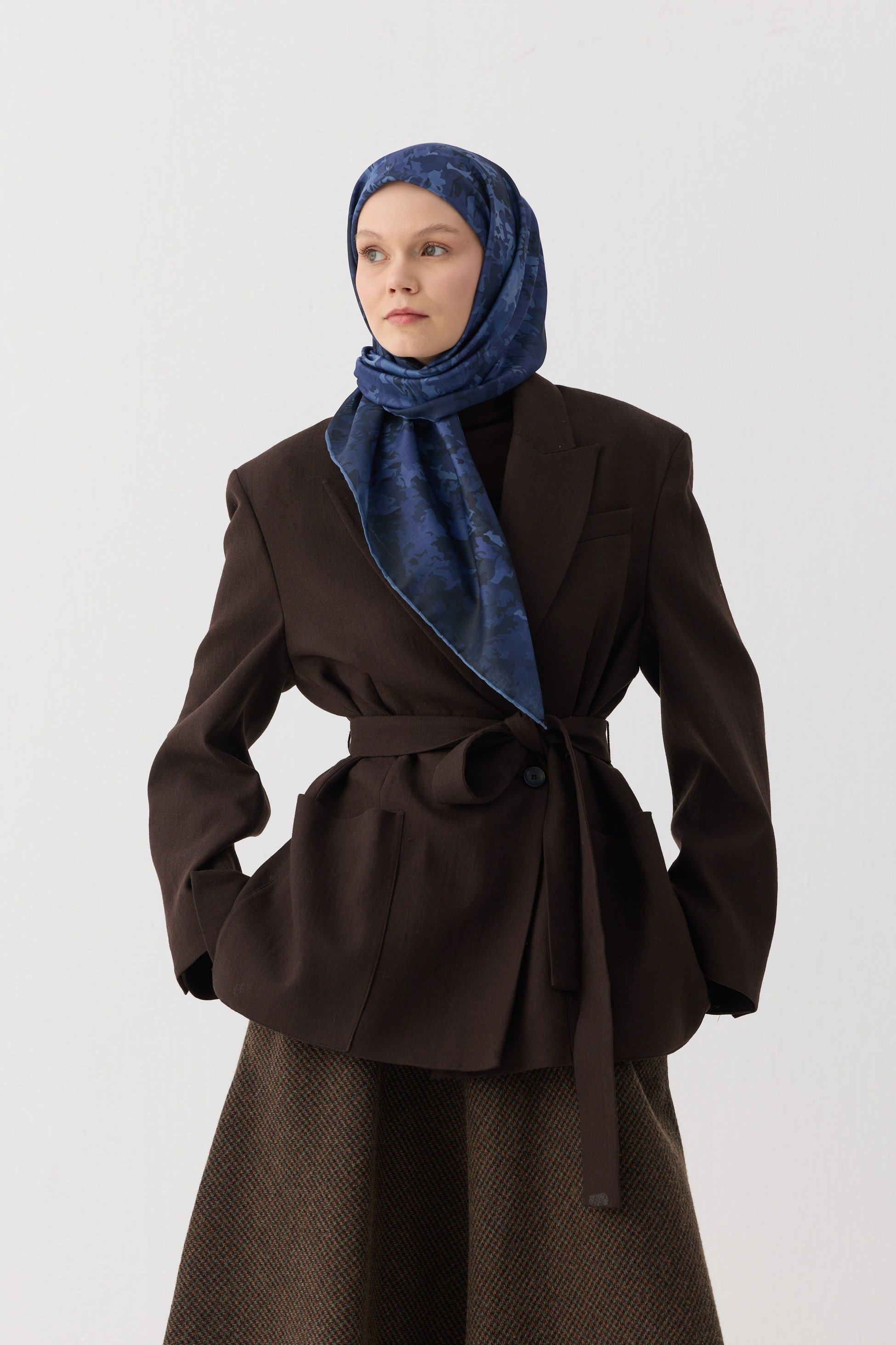 Winter Bloom Soft Eşarp 1246