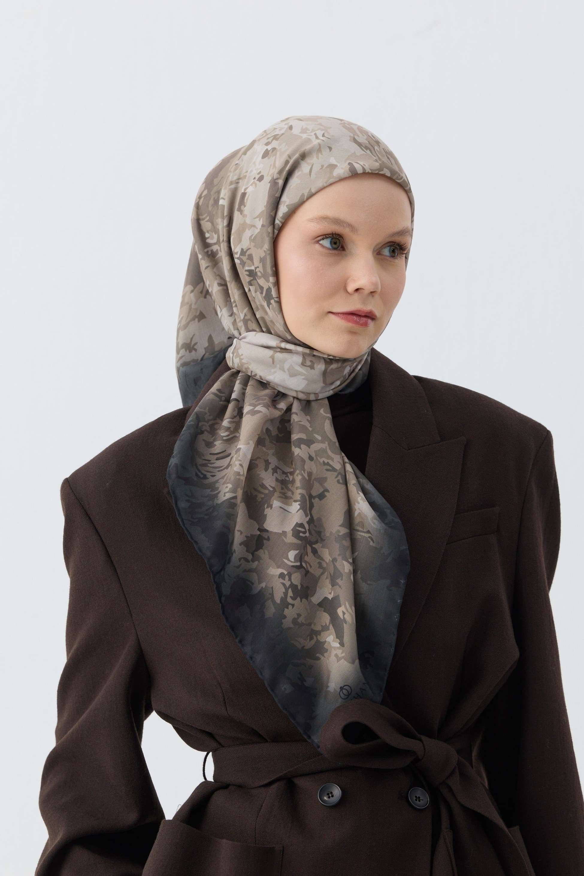 Winter Bloom Soft Eşarp 1246