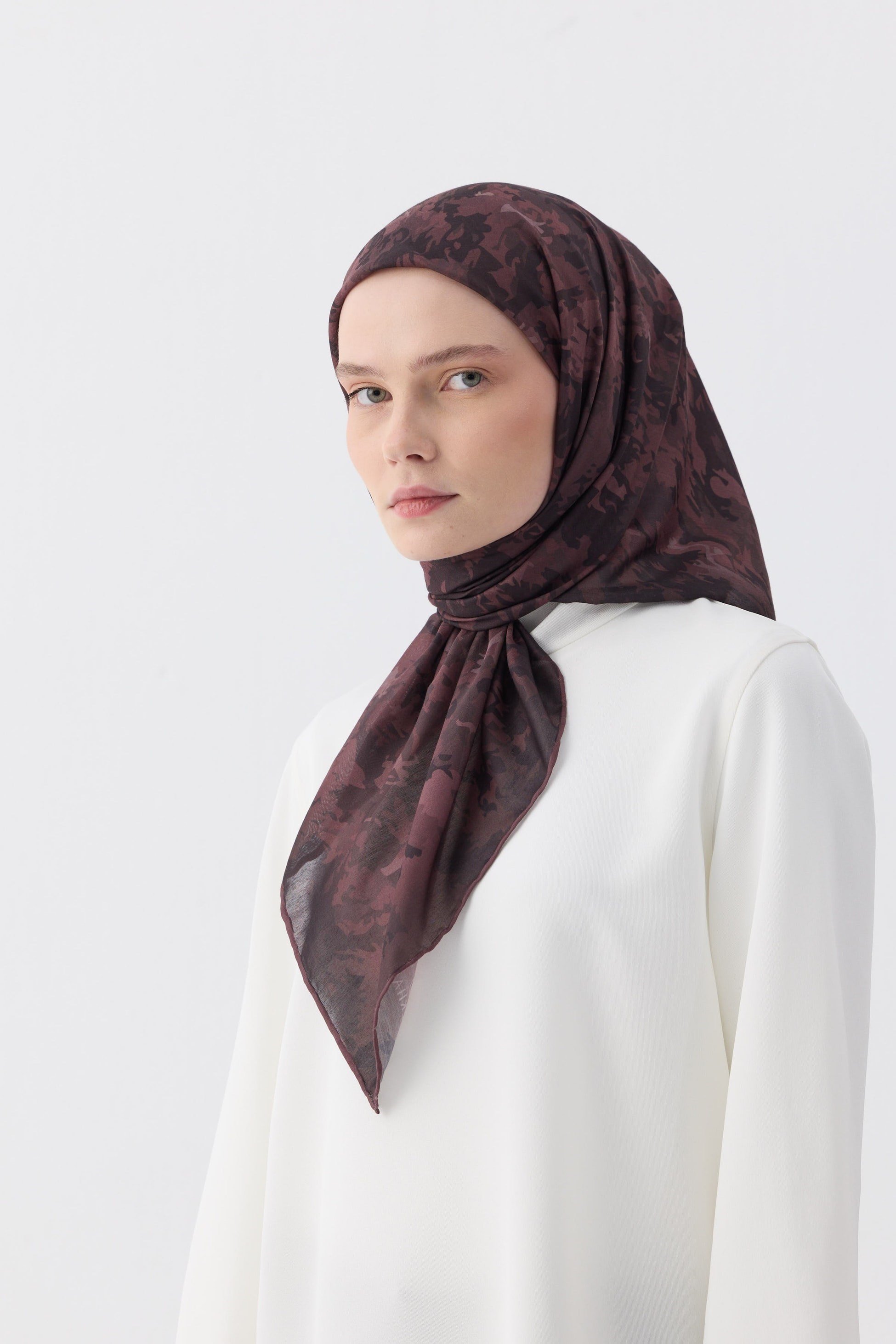 Winter Bloom Soft Eşarp 1246