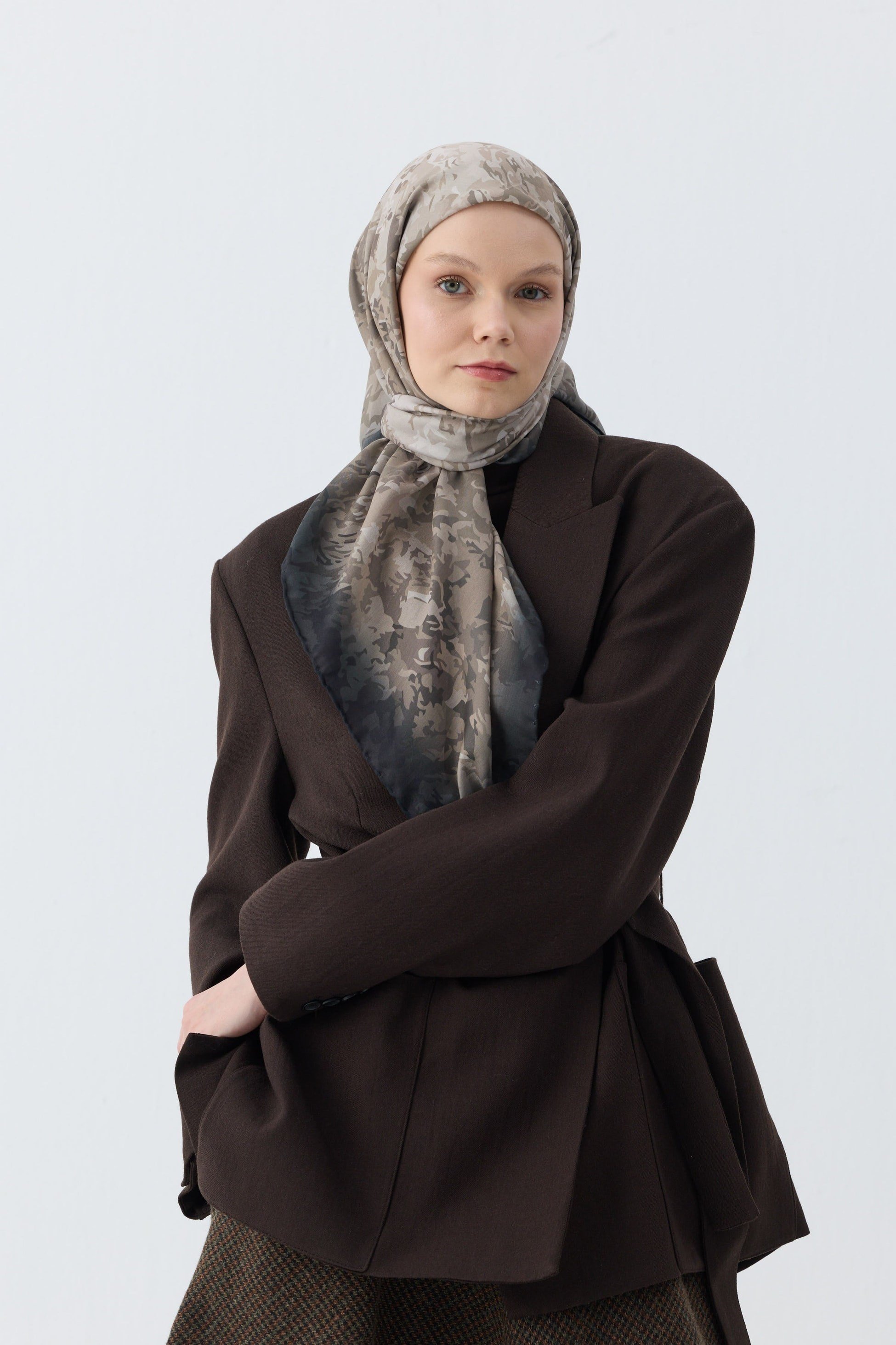 Winter Bloom Soft Eşarp 1246