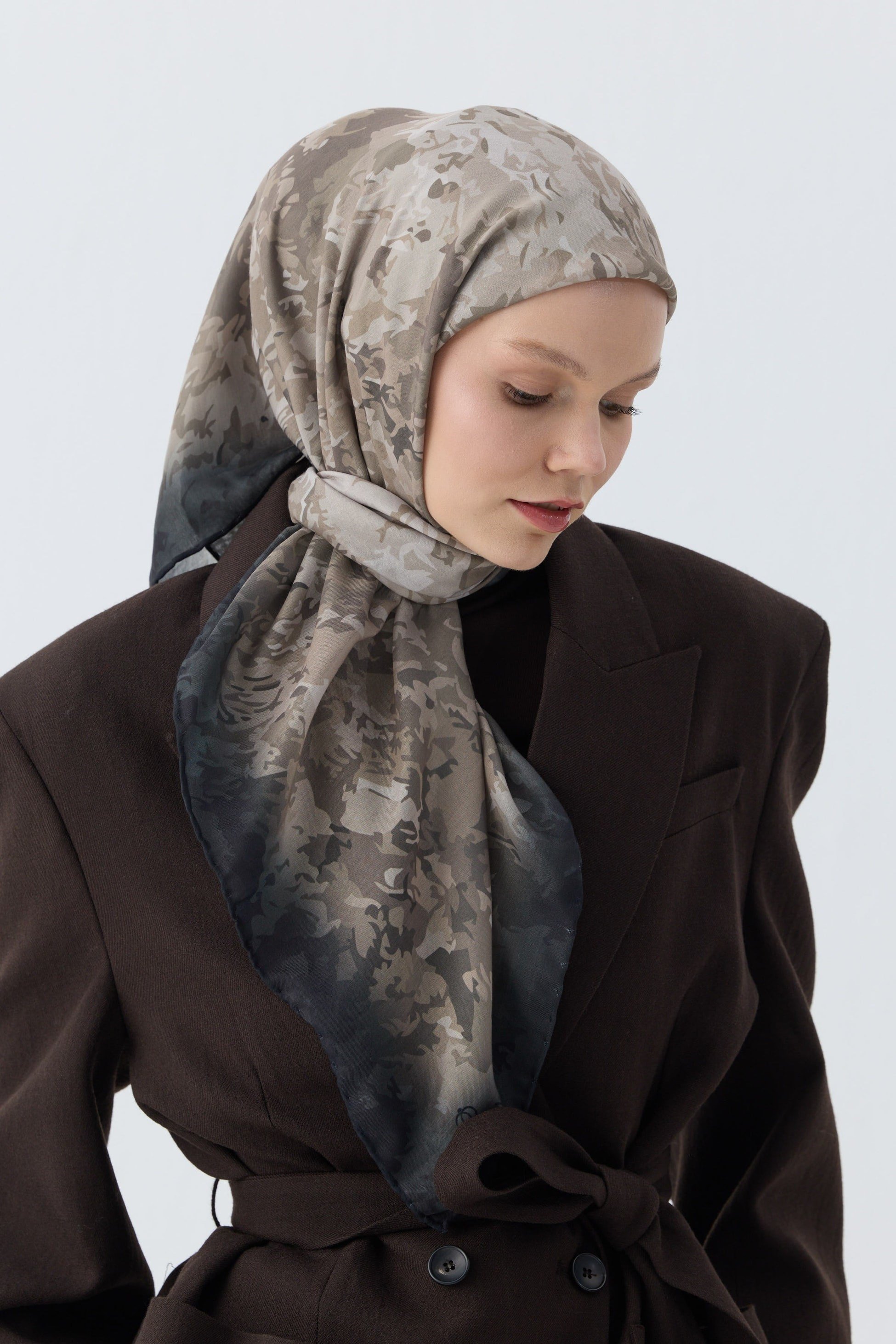 Winter Bloom Soft Eşarp 1246