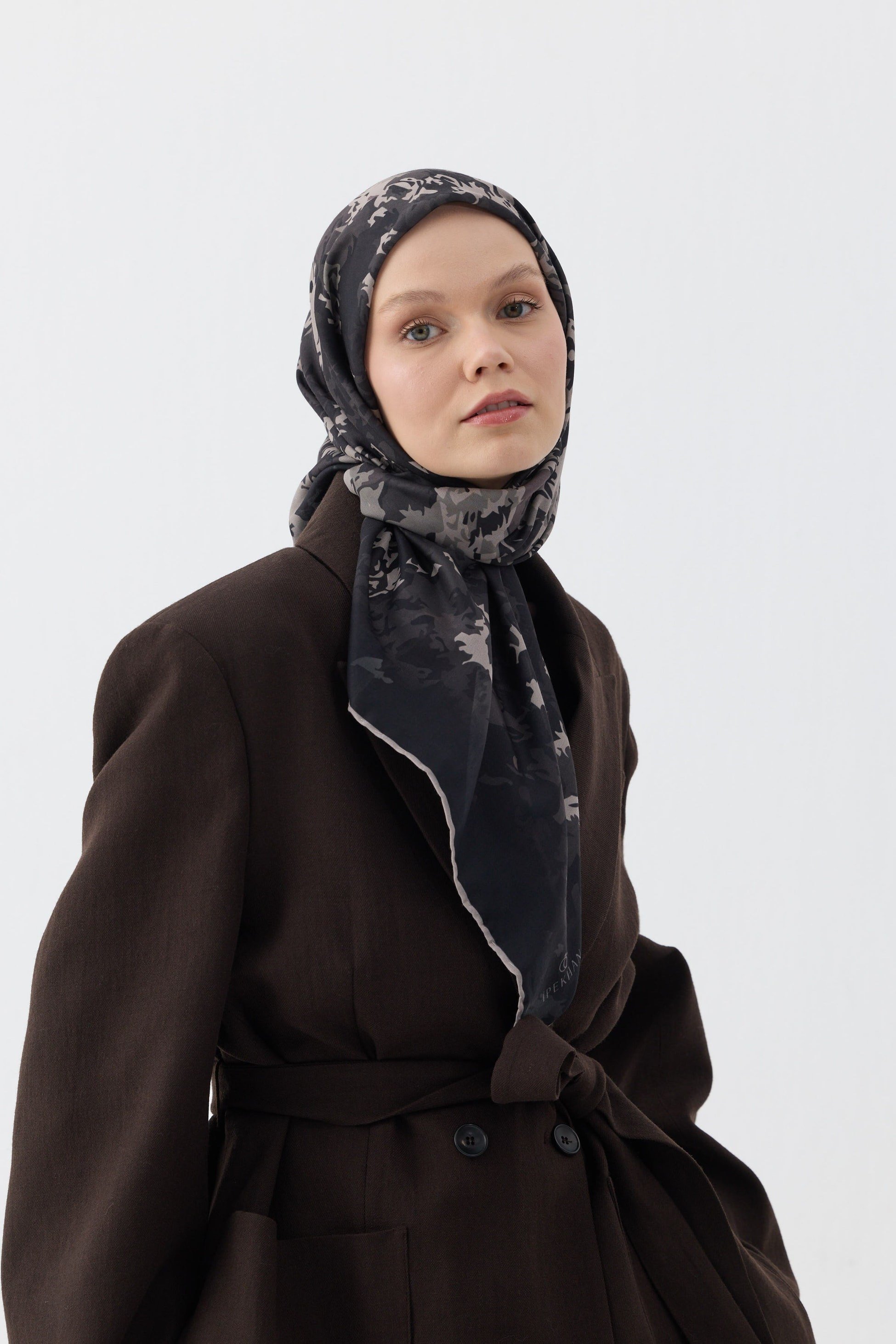 Winter Bloom Soft Eşarp 1246