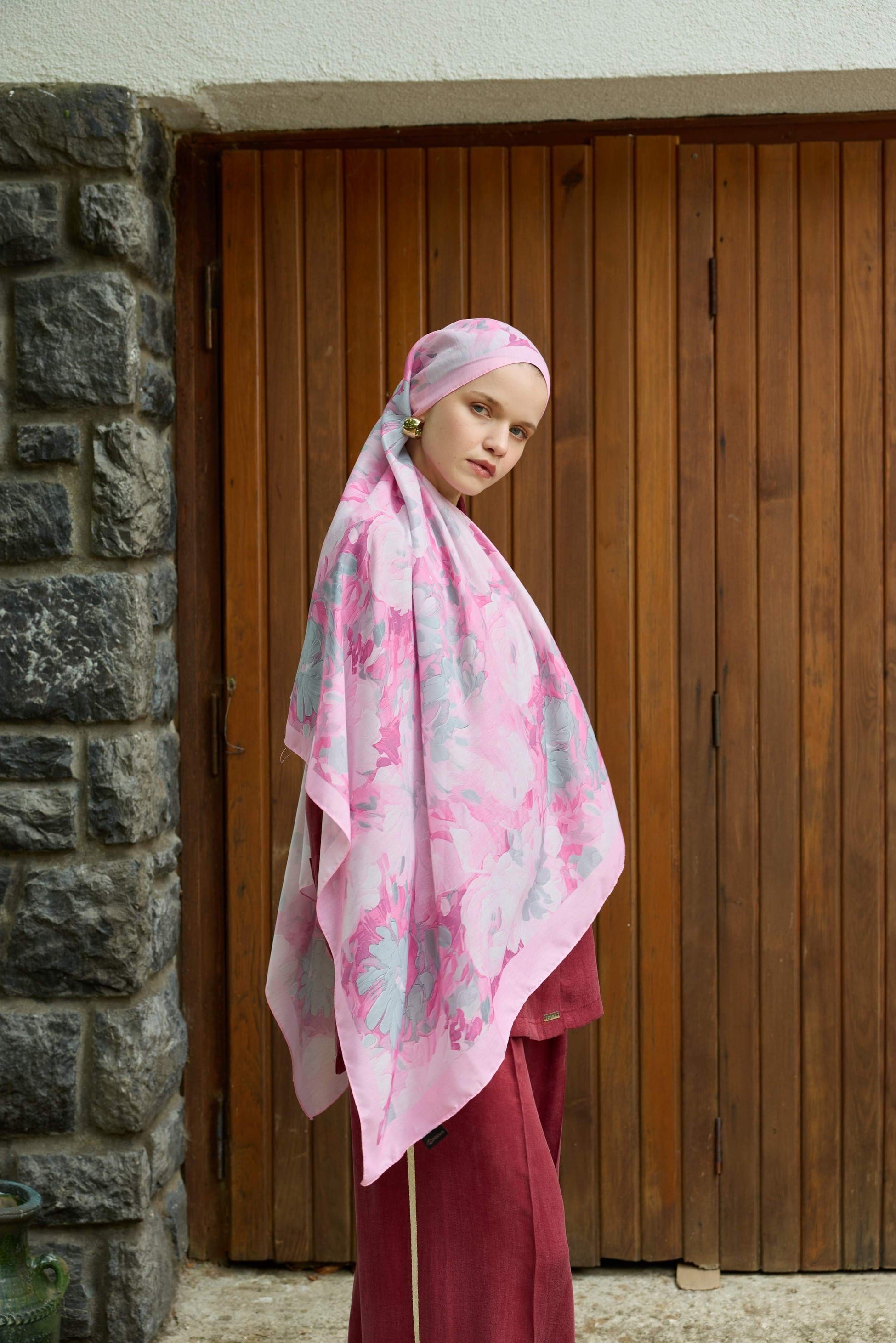 Winter Bloom Soft Şal 3069
