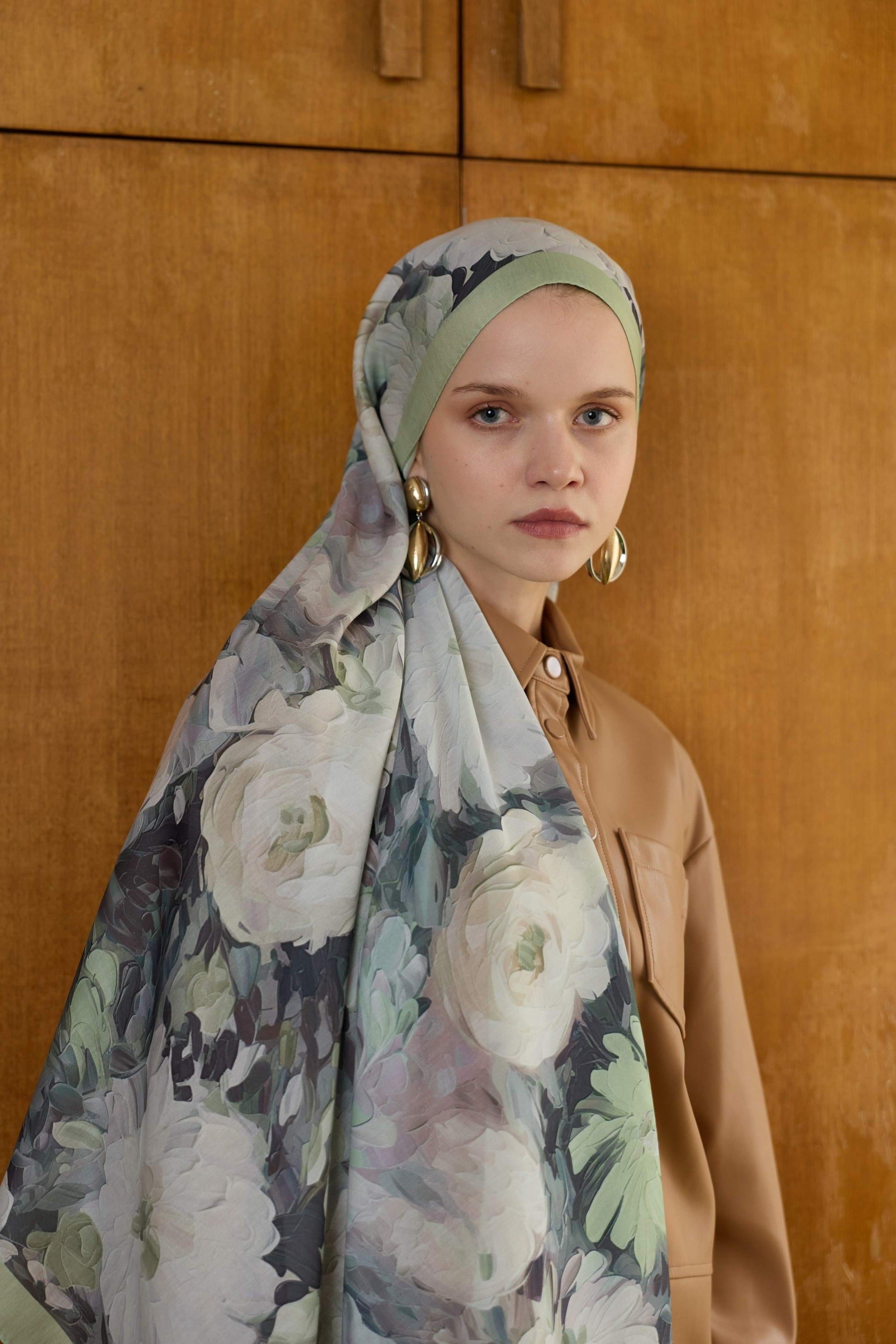 Winter Bloom Soft Şal 3069