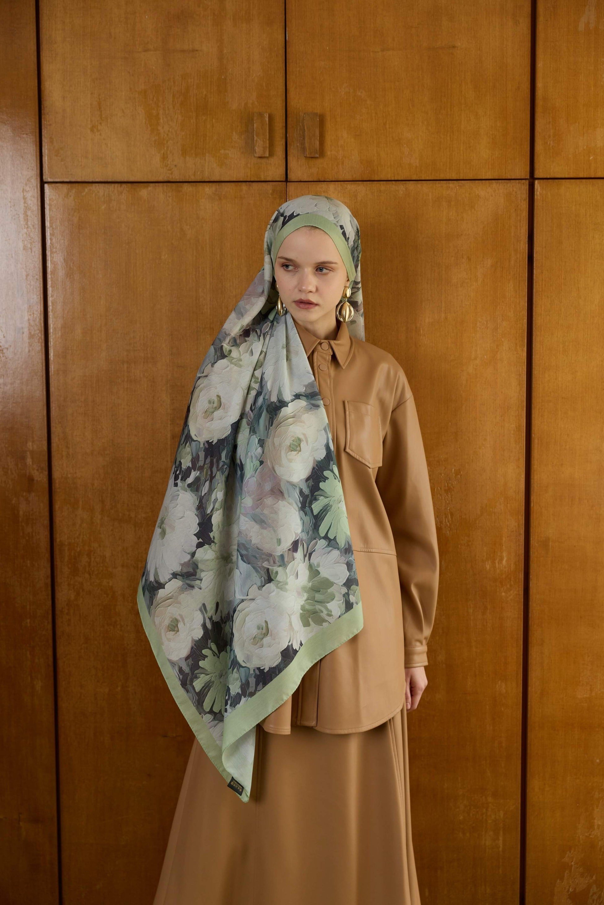 Winter Bloom Soft Şal 3069