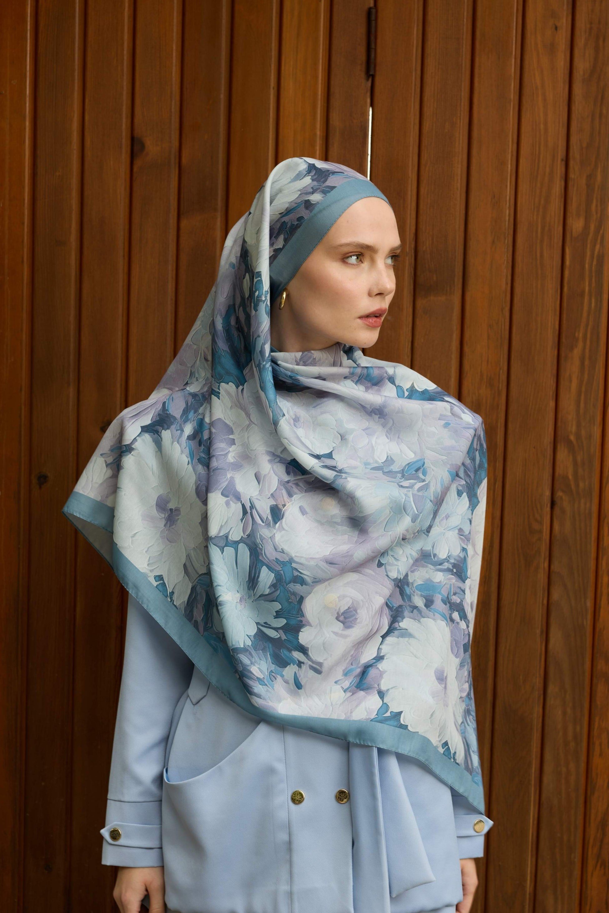 Winter Bloom Soft Şal 3069
