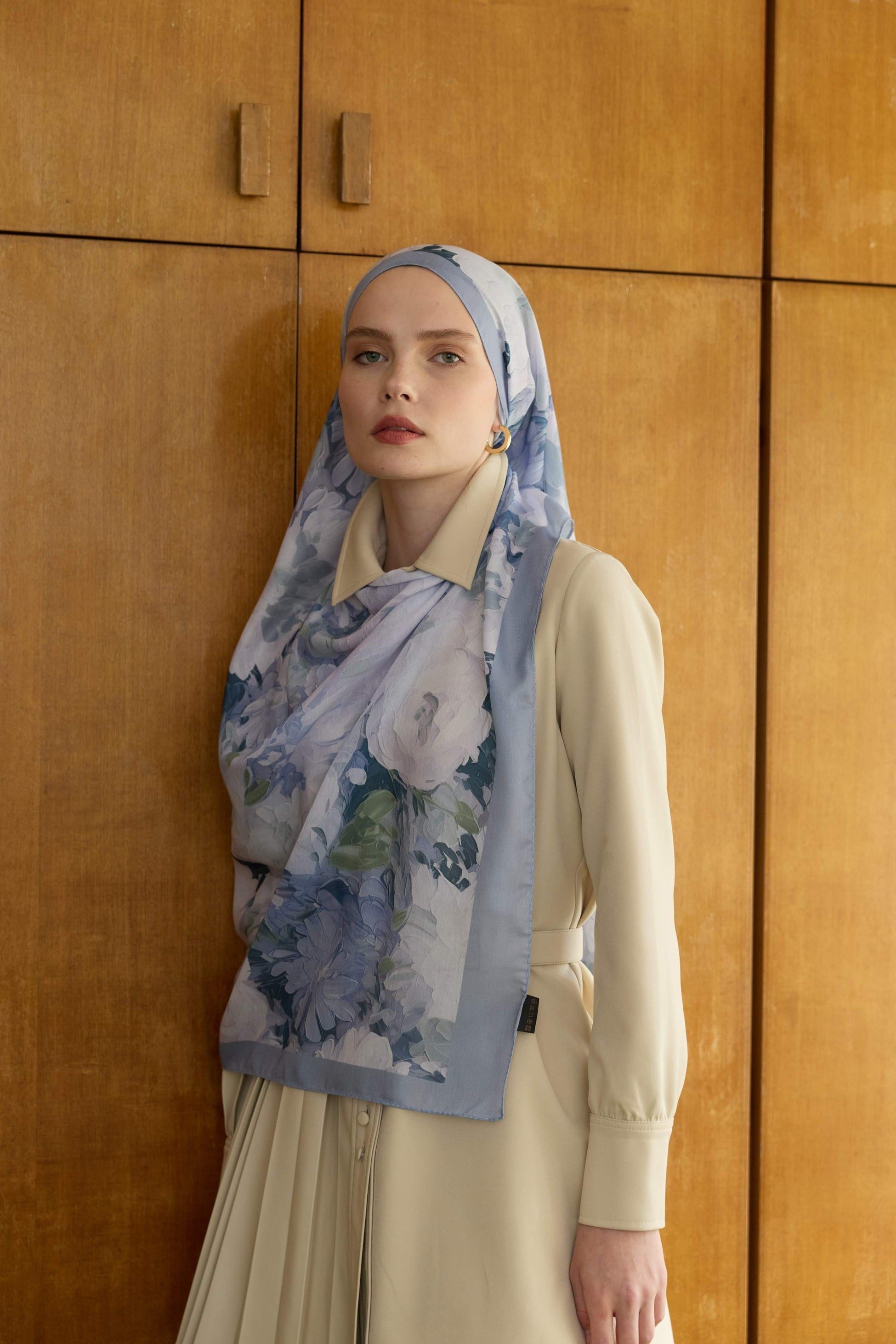 Winter Bloom Soft Şal 3069