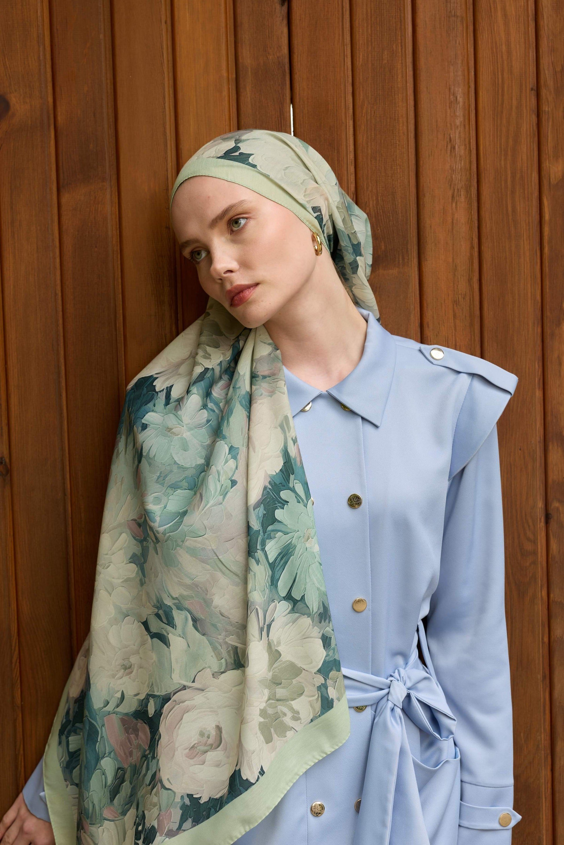 Winter Bloom Soft Şal 3069