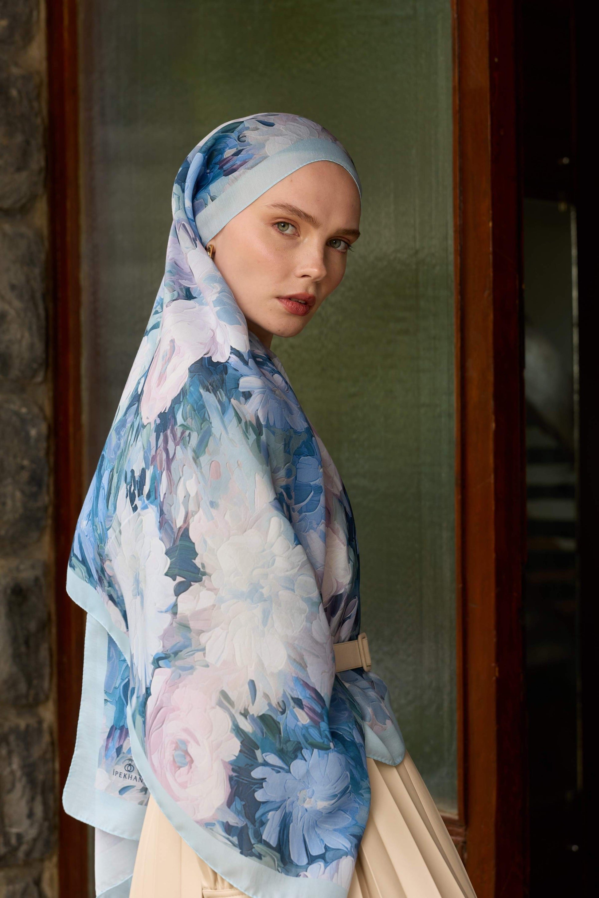 Winter Bloom Soft Şal 3069