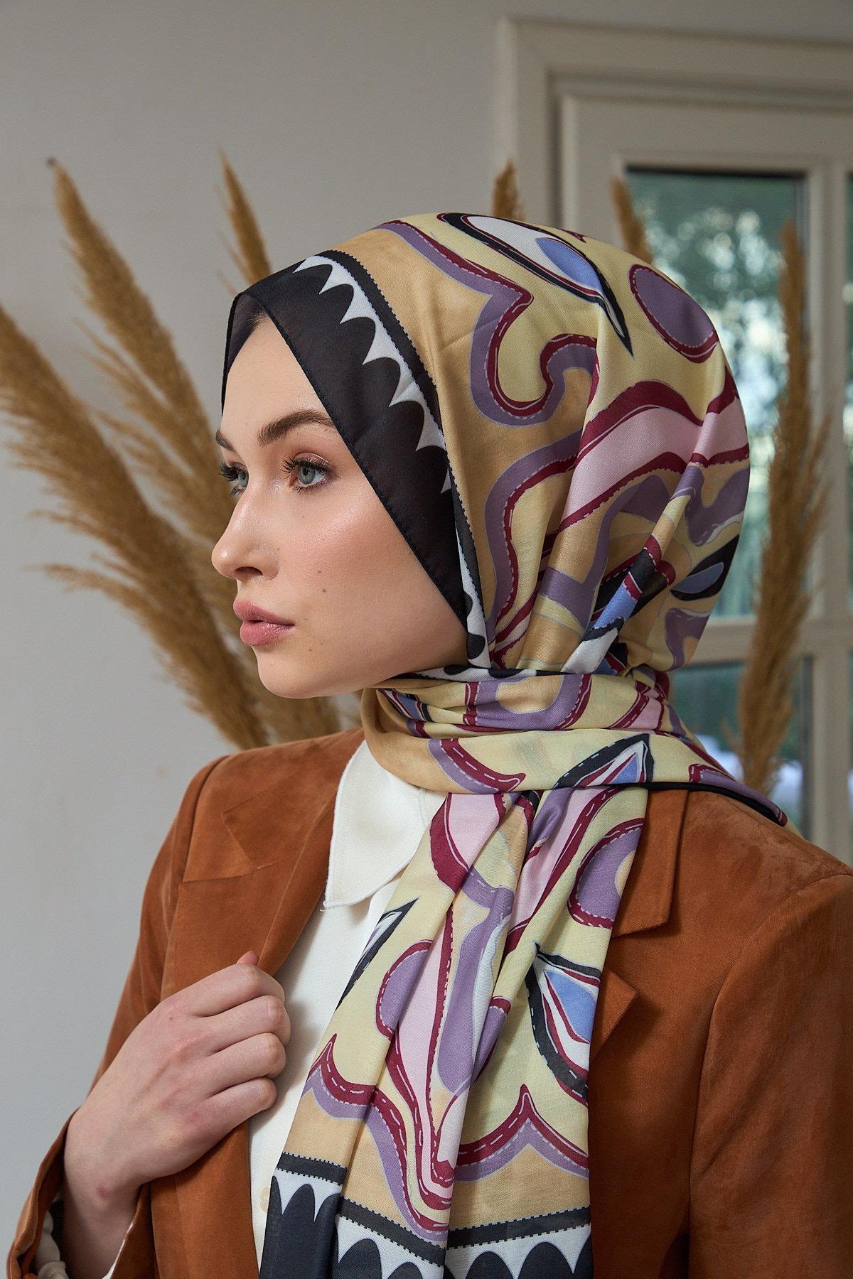 Yaz Işıltısı Koleksiyonu Soft Şal Açık Sarı Şeftali 3045-15