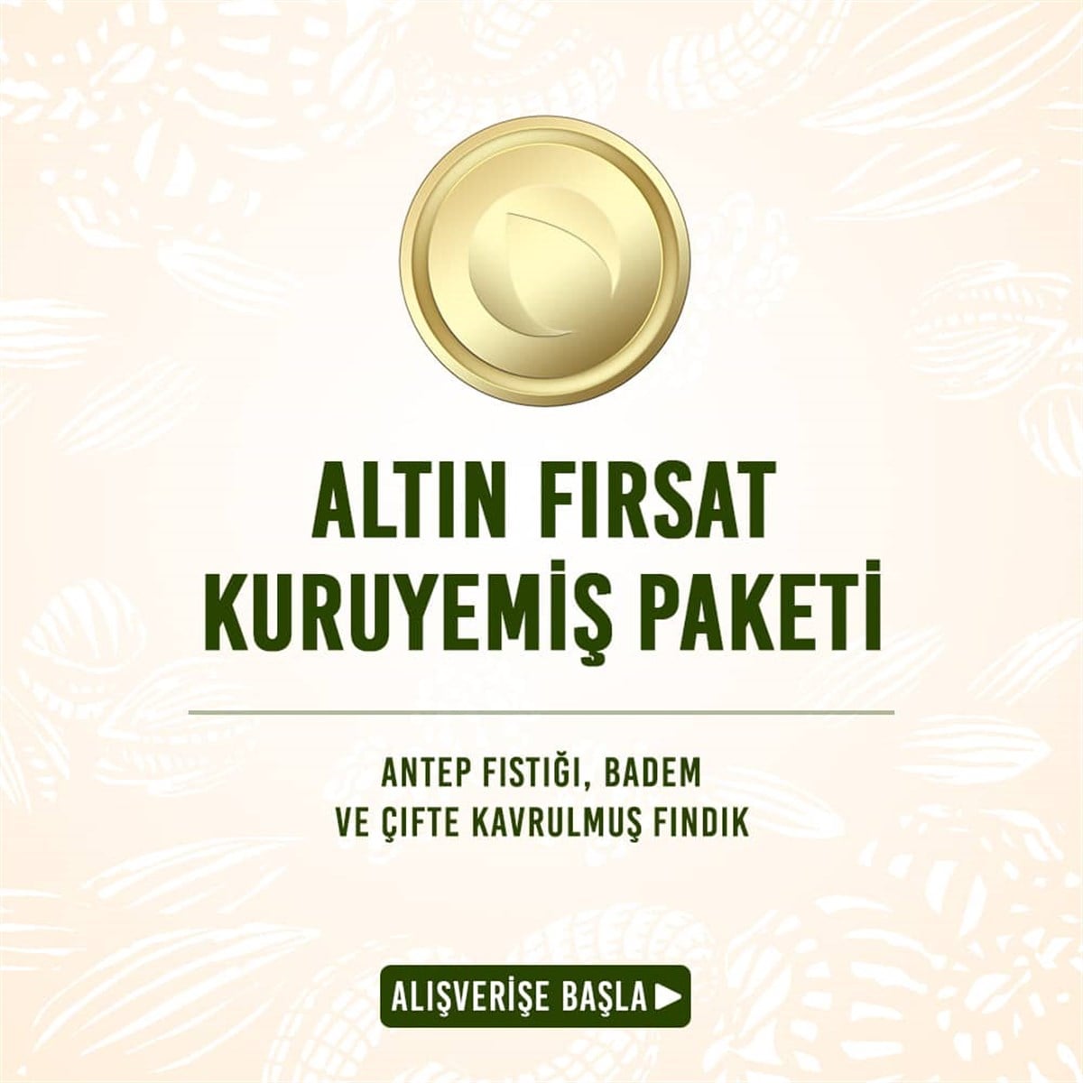 Altın Fırsat Kuruyemiş Paketi (3 Kg/Ad) (Kg Fiyatı: 114,09 TL)