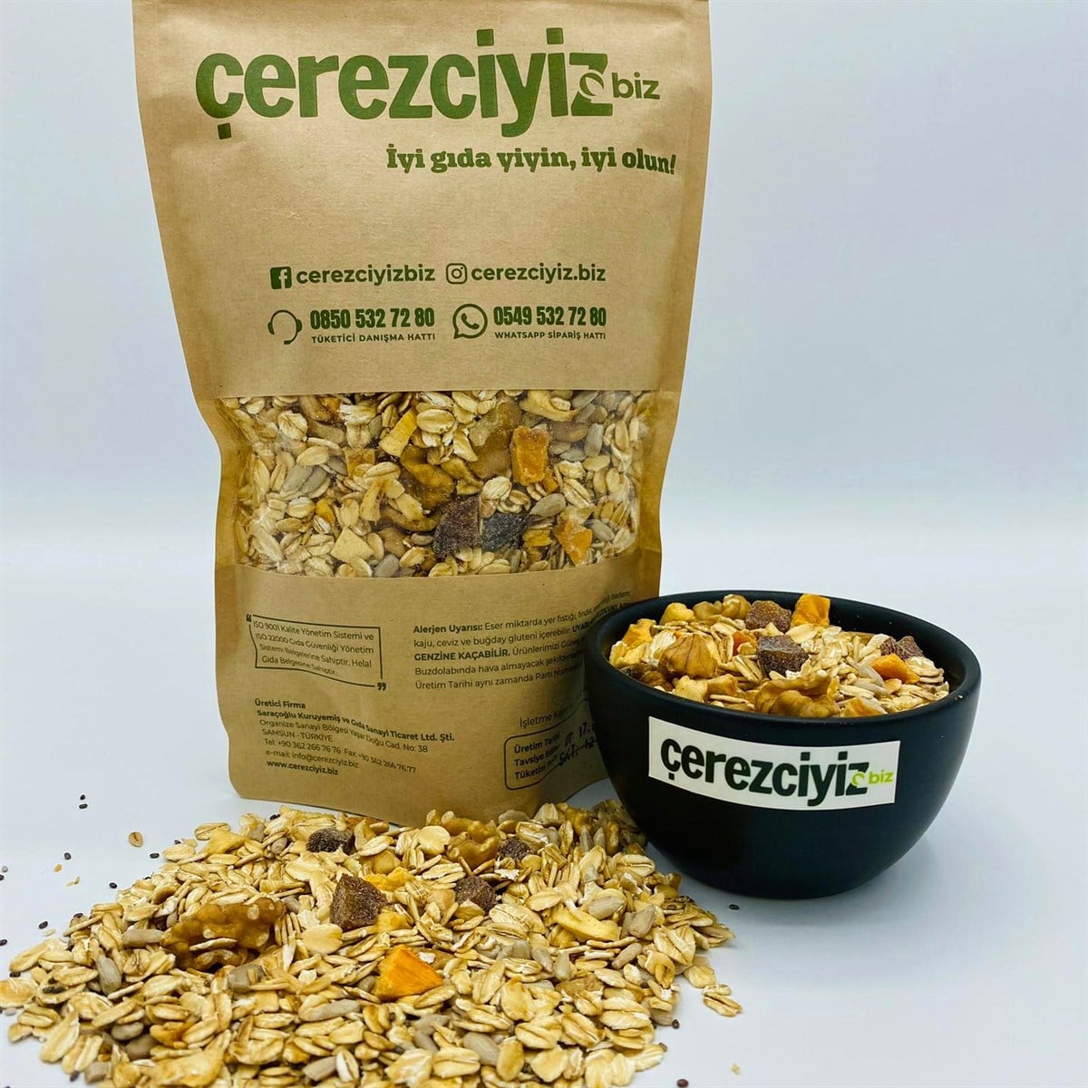 Müsli - Cevizli