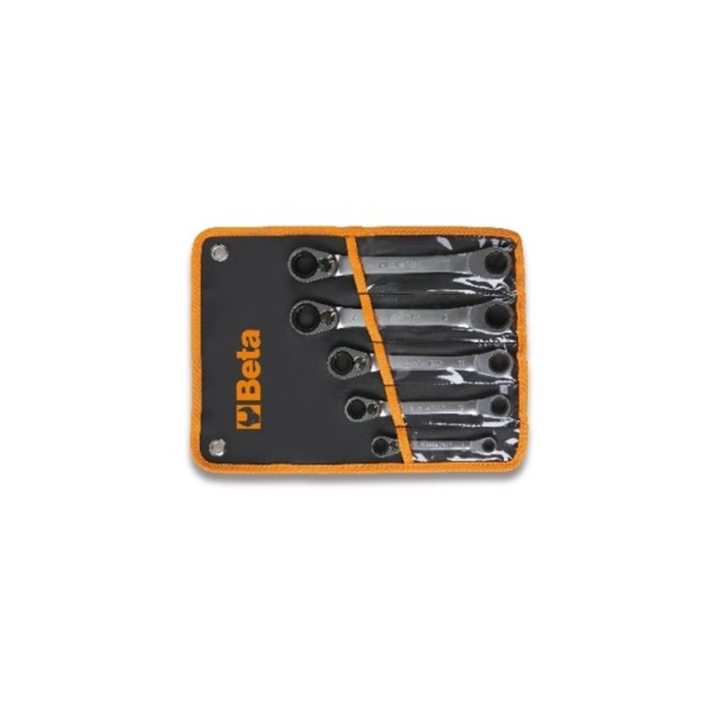 Düz Cırcır Yıldız Anahtar Takım 5`li 195P/B5