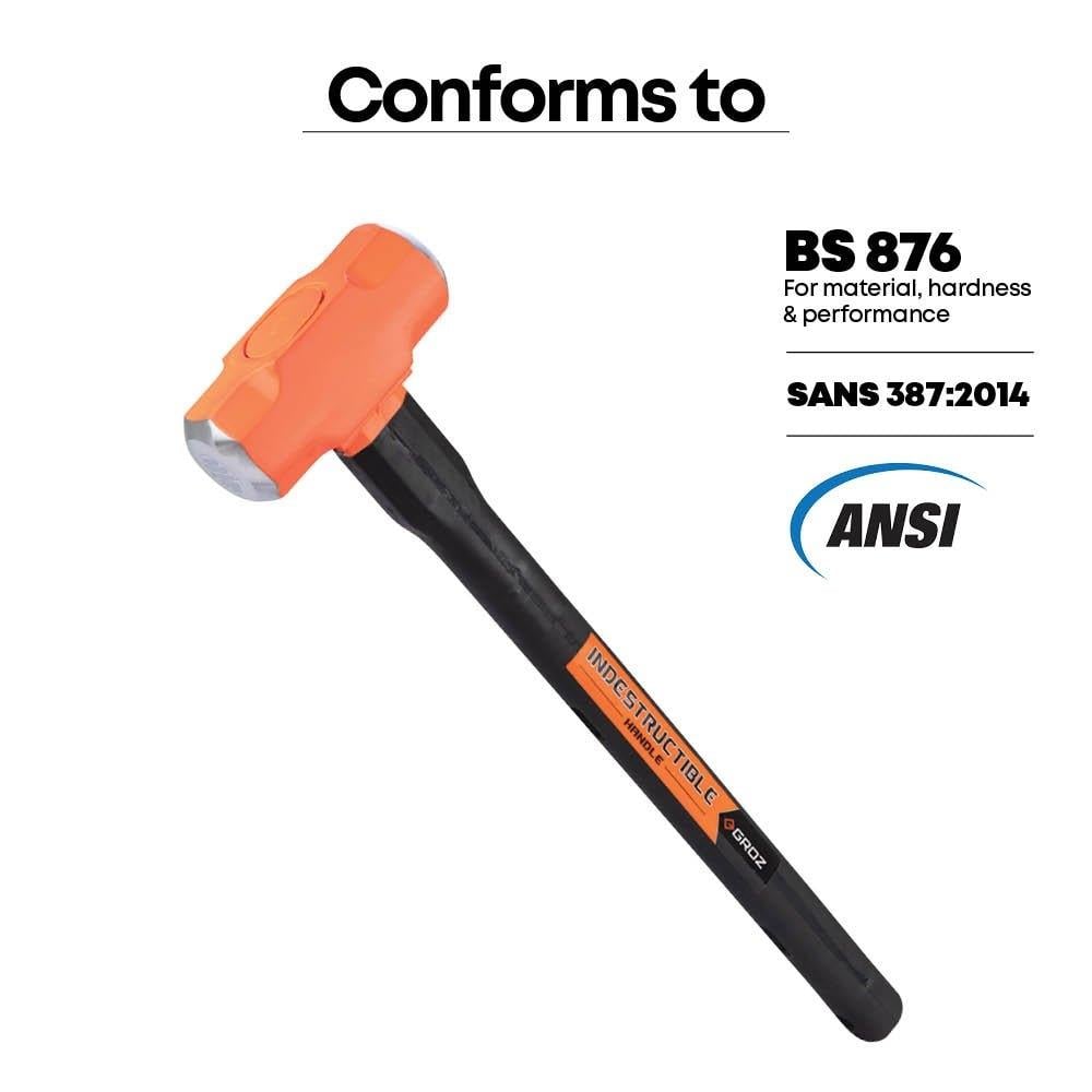 Groz  Kırılmaz Saplı Balyoz 6,3 kg SHID/14/30