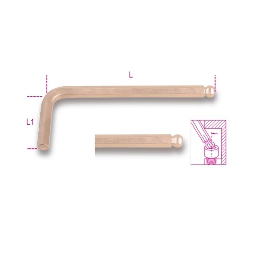 Kıvılcım Çıkarmayan Bombeli Allen 96BA/BP 10