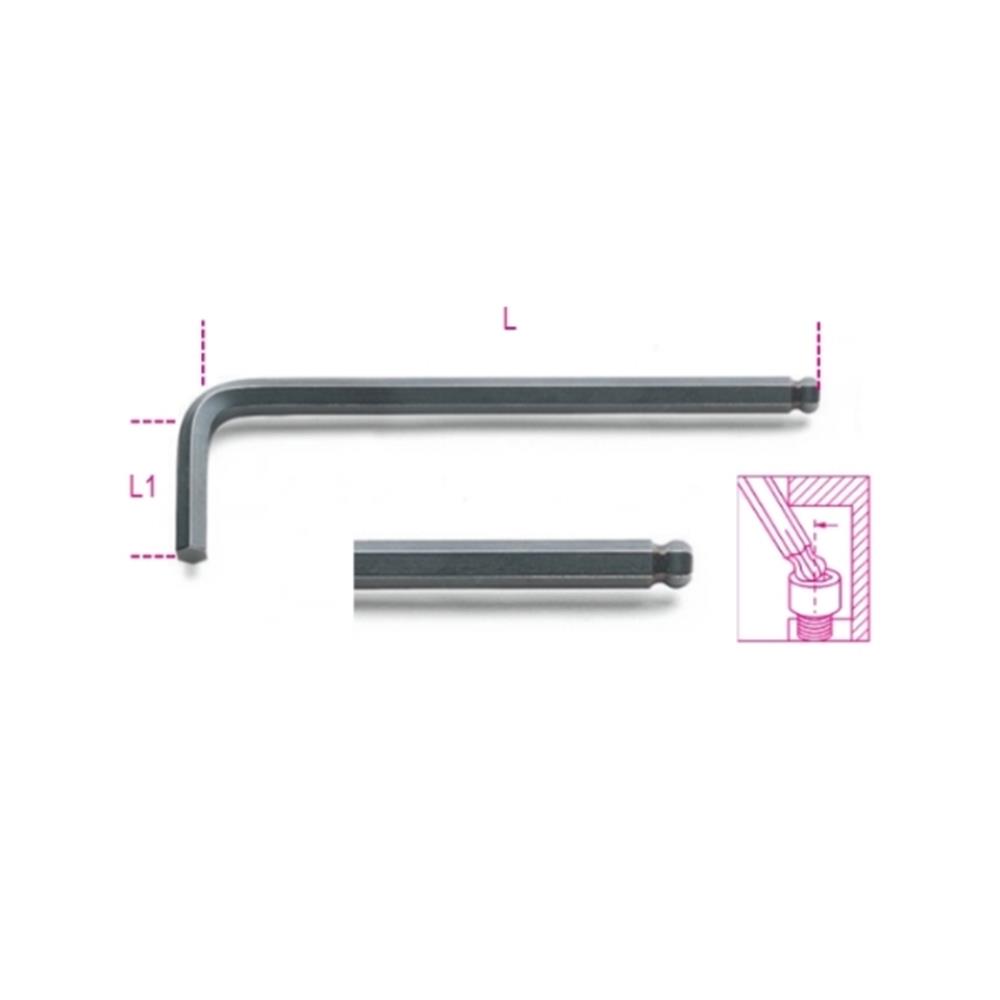 Topuz Başlı Allen 96BP-AS 1/4