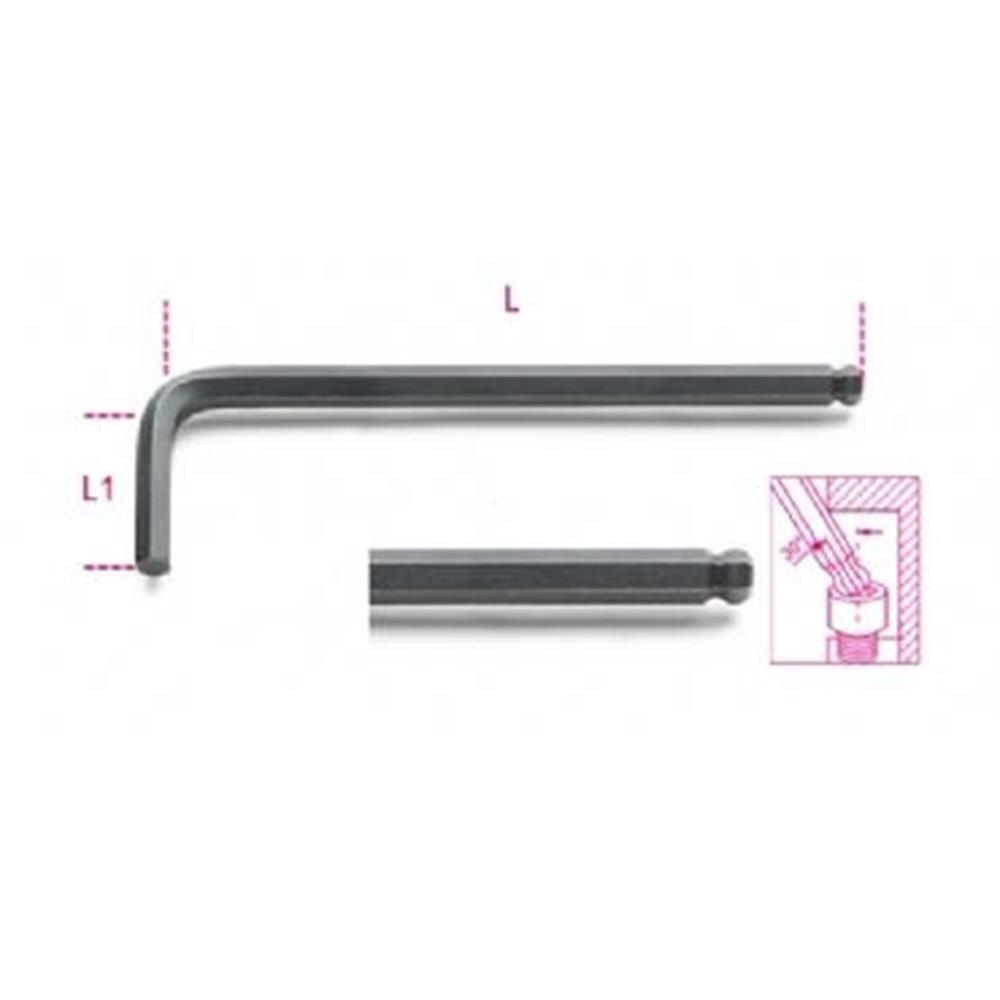 Topuz Başlı Allen 96BP/AS 3/32 