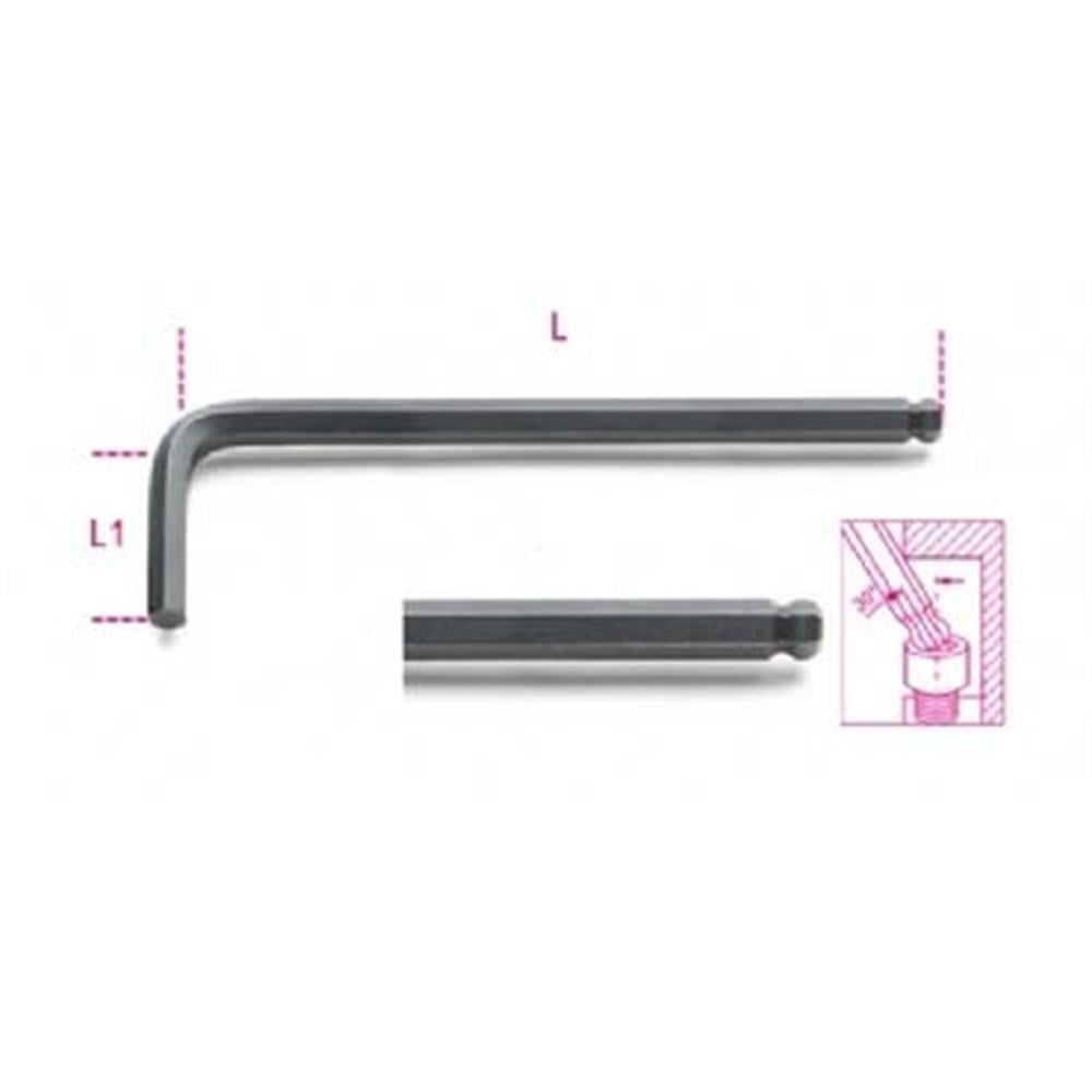 Topuz Başlı Allen 96BP/AS 3/8 