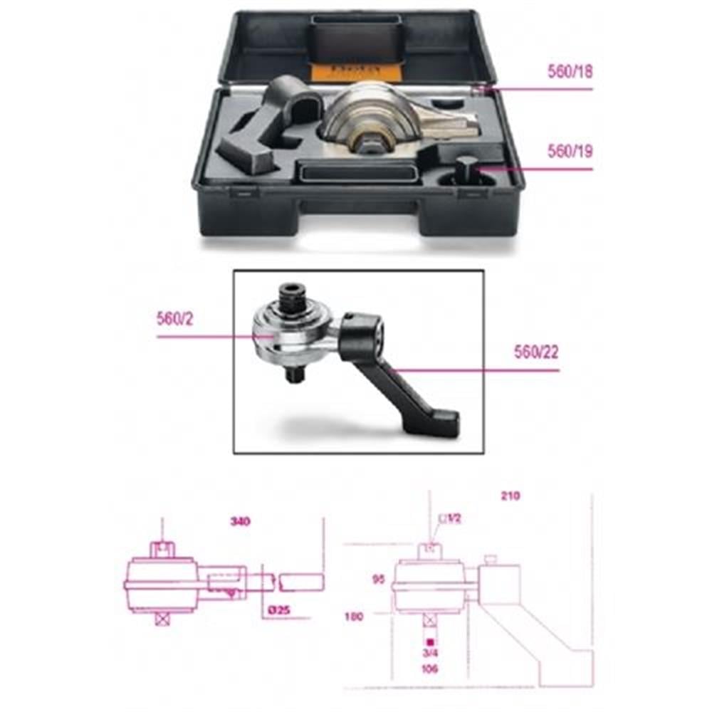 Tork Arttırıcı Soketi 560/19