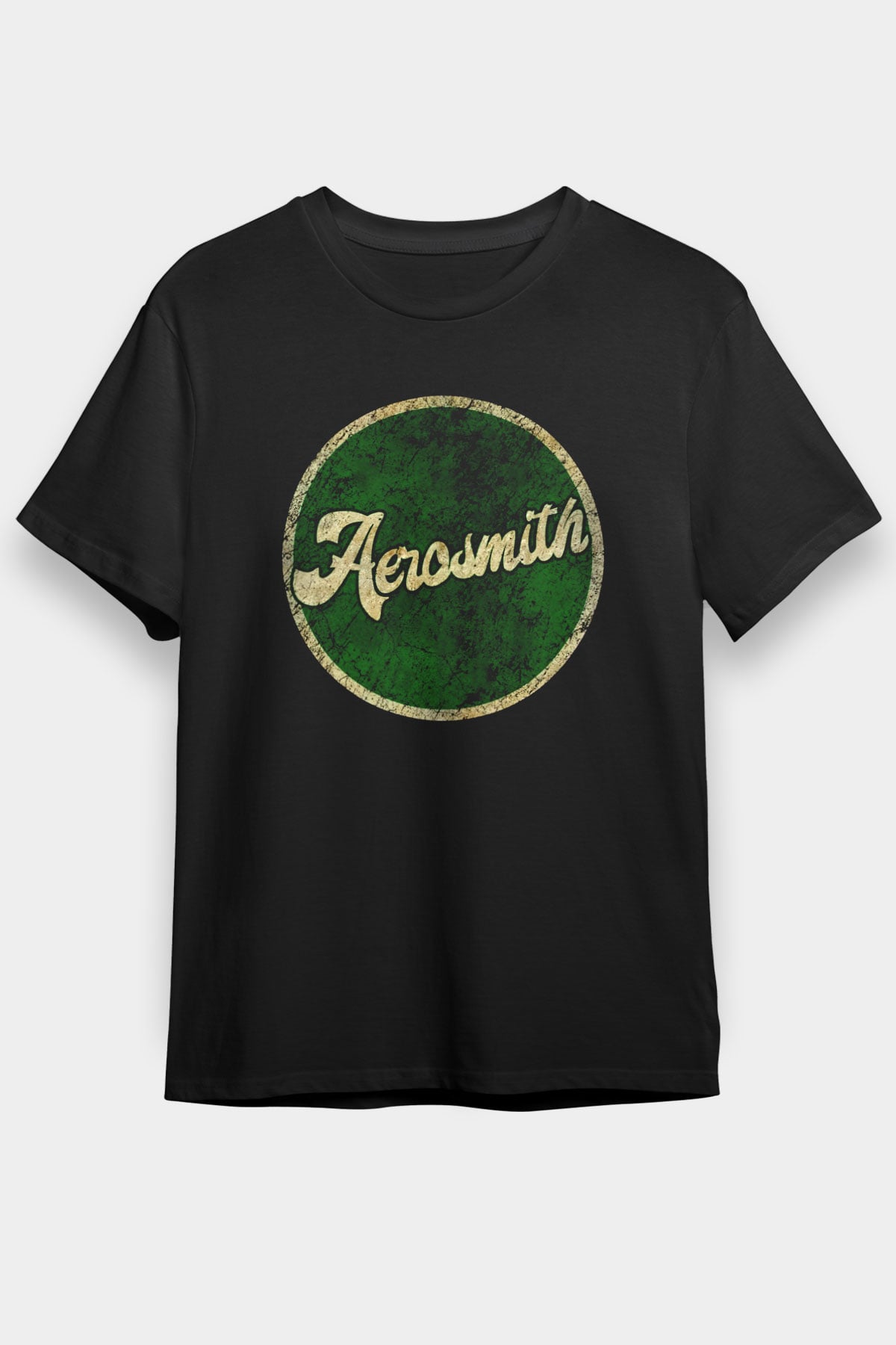  Aerosmith Siyah Unisex Tişört T-Shirt - TişörtFabrikası