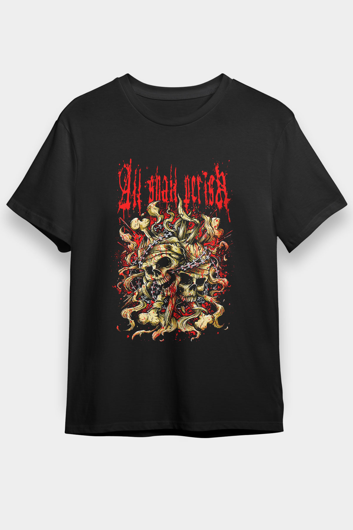 All Shall Perish Siyah Unisex Tişört T-Shirt - TişörtFabrikası