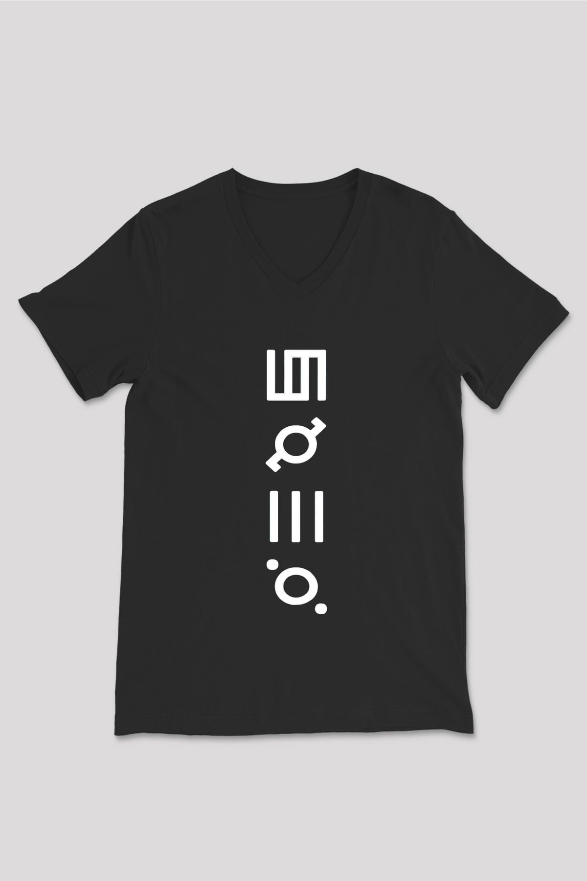 30 Seconds To Mars Siyah Unisex V Yaka Tişört T-Shirt