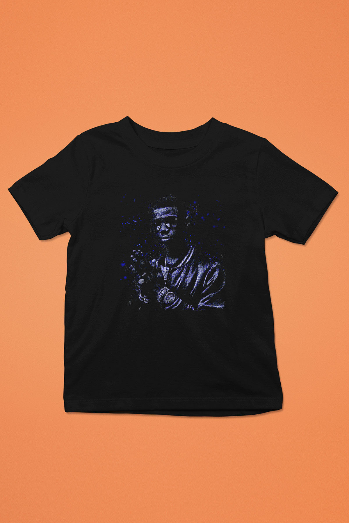 A Boosie Wit Da Hoodie Baskılı Unisex Siyah Çocuk Tişört - Tshirt