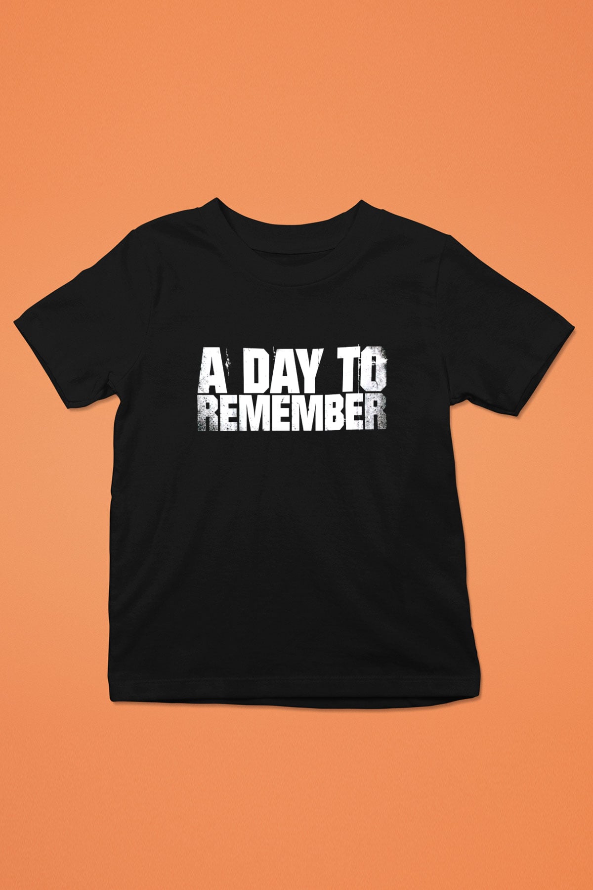 A Day To Remember Baskılı Siyah Unisex Çocuk Tişört