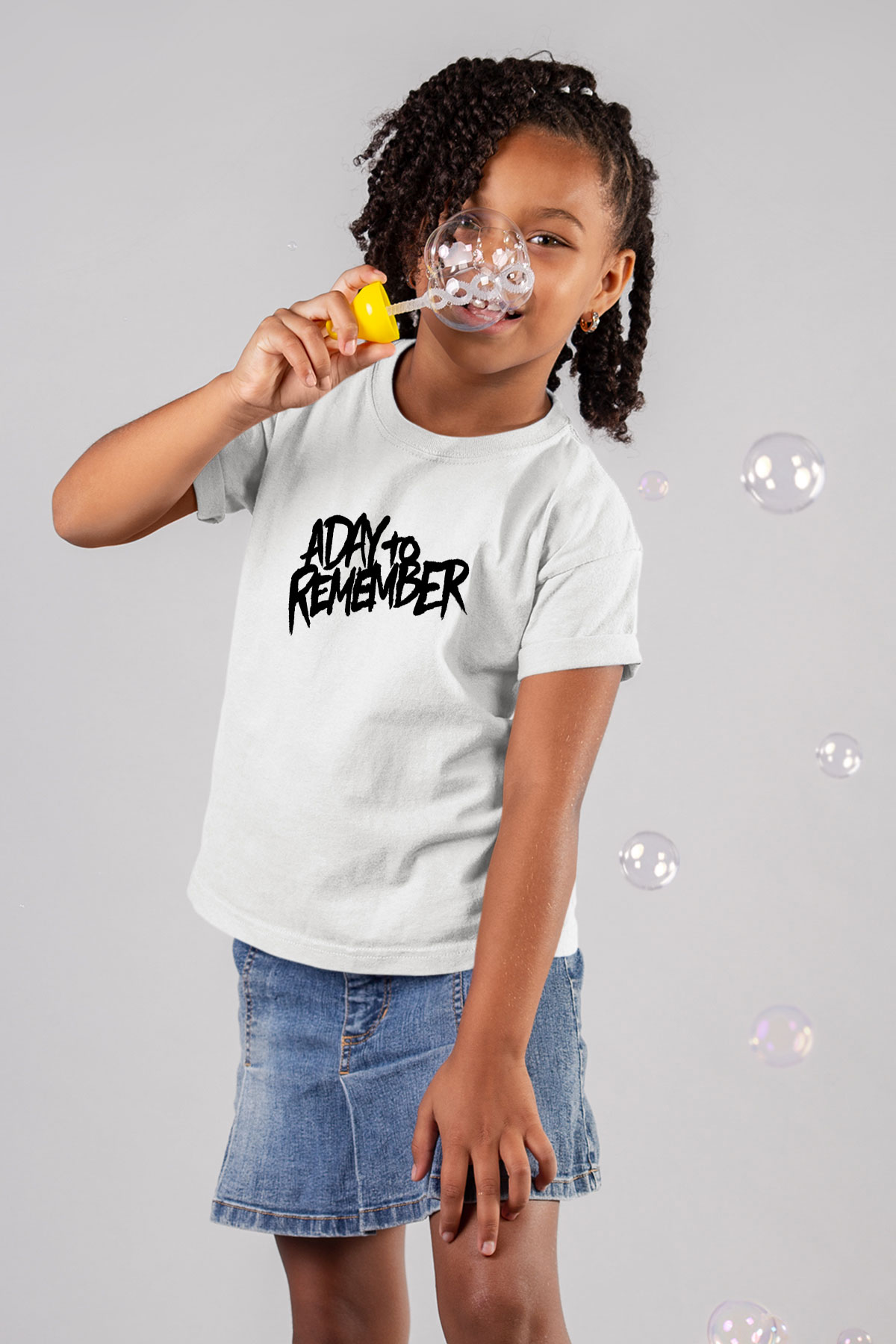 A Day to remember Baskılı Unisex Beyaz Çocuk Tişört