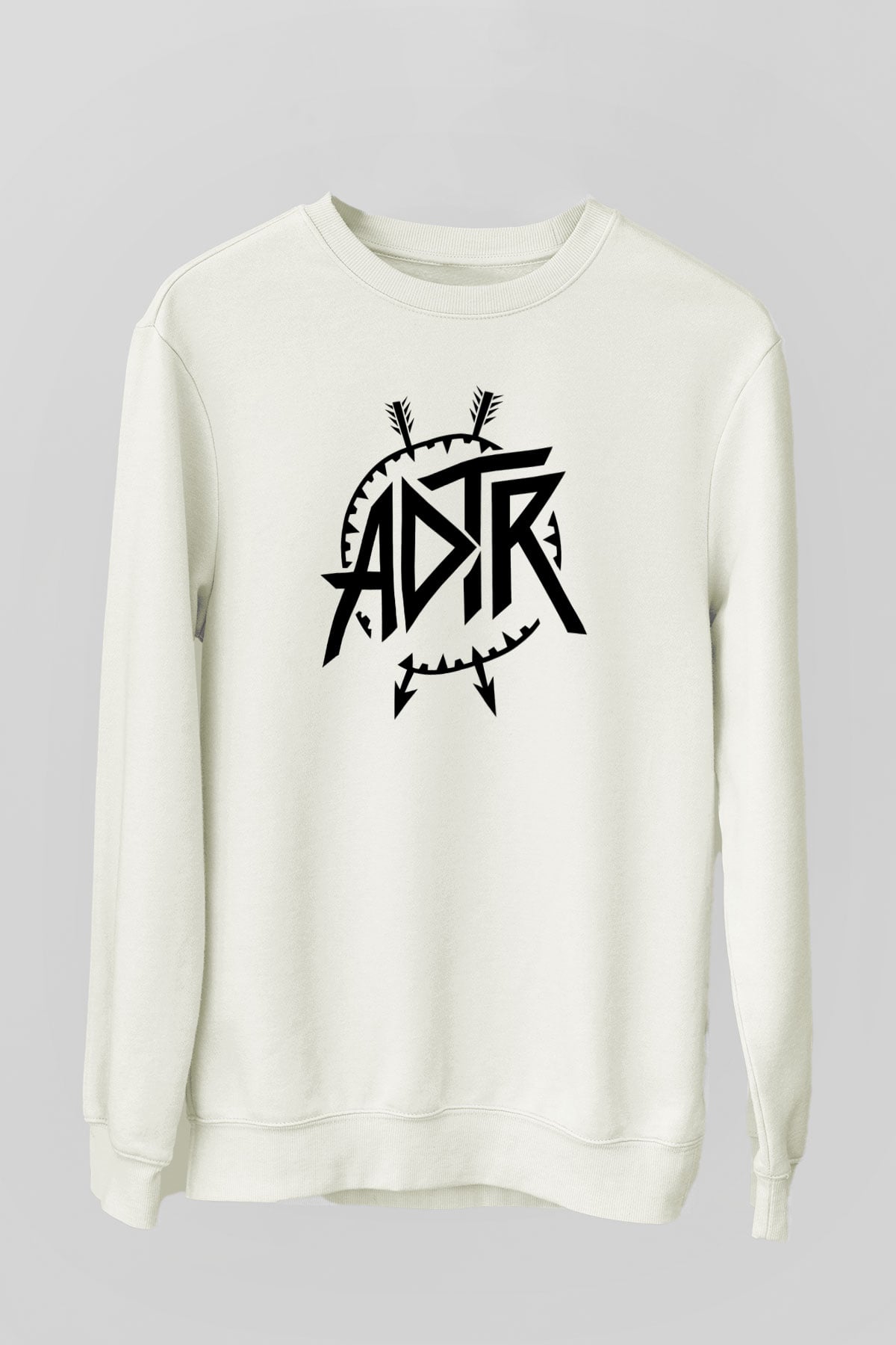 A Day to remember Baskılı Unisex Beyaz Sweatshirt