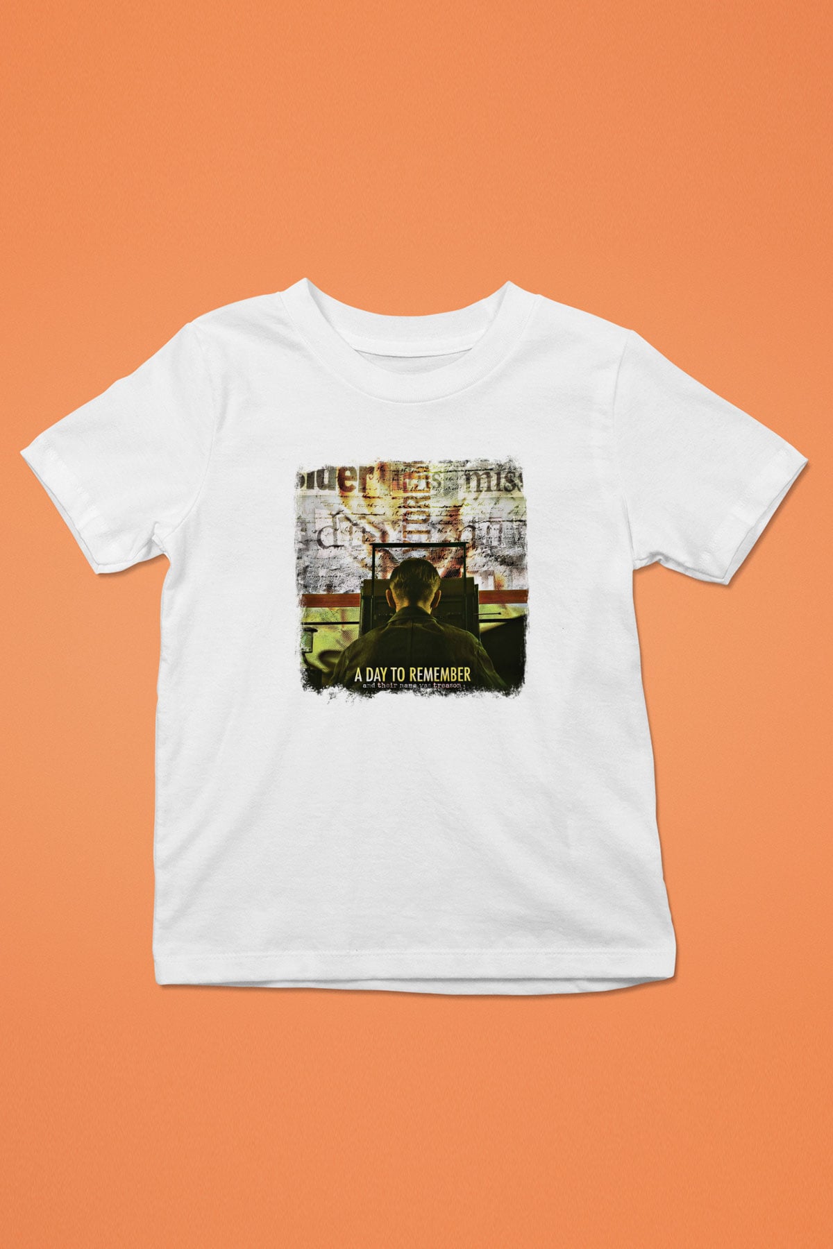 A Day to remember Baskılı Unisex Beyaz Çocuk Tişört