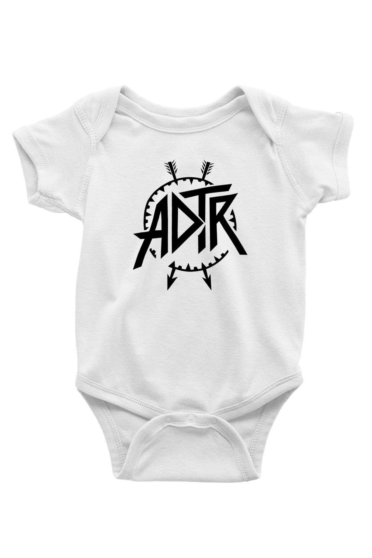 A Day to remember Baskılı Unisex Beyaz Bebek Body - Zıbın