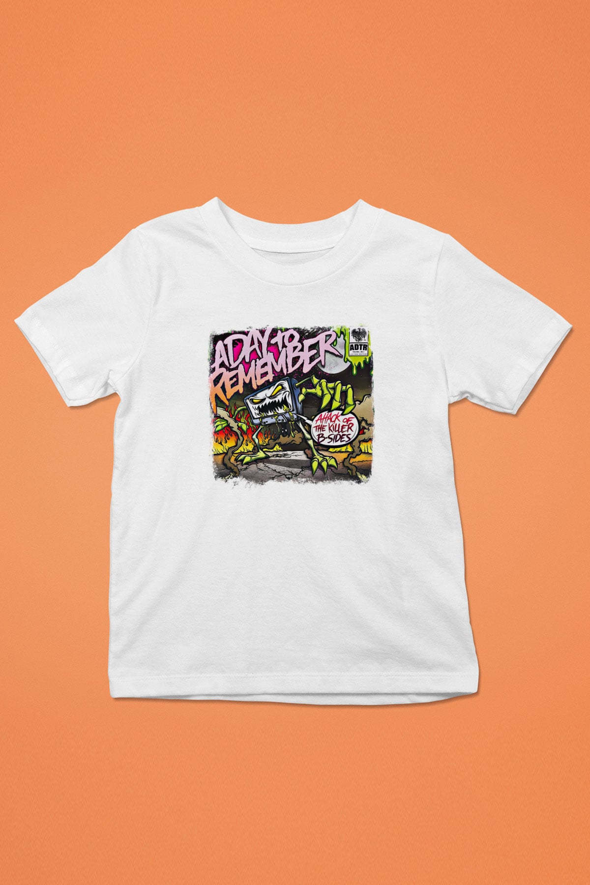 A Day to remember Baskılı Unisex Beyaz Çocuk Tişört