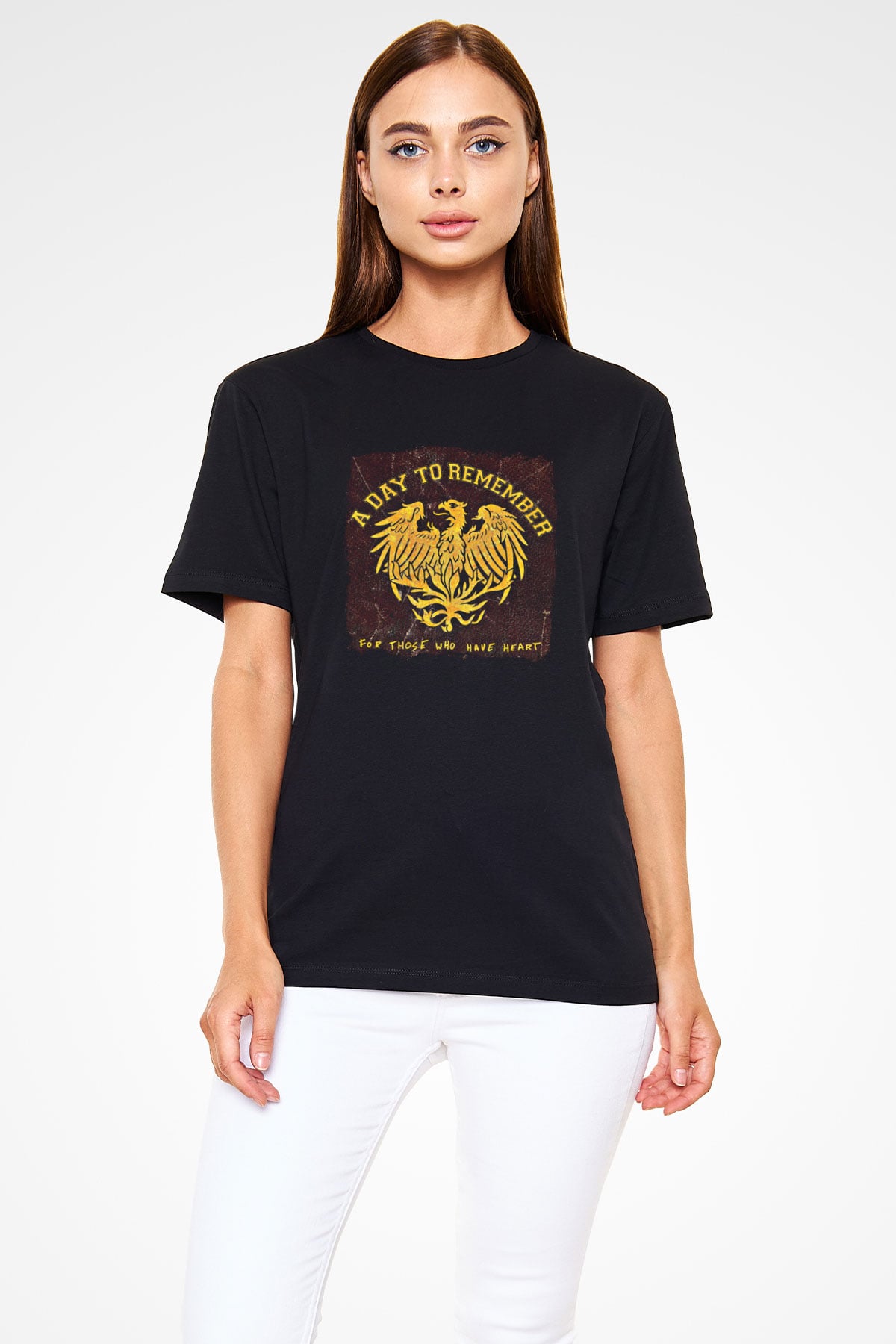 A Day to remember Baskılı Unisex Siyah Tişört