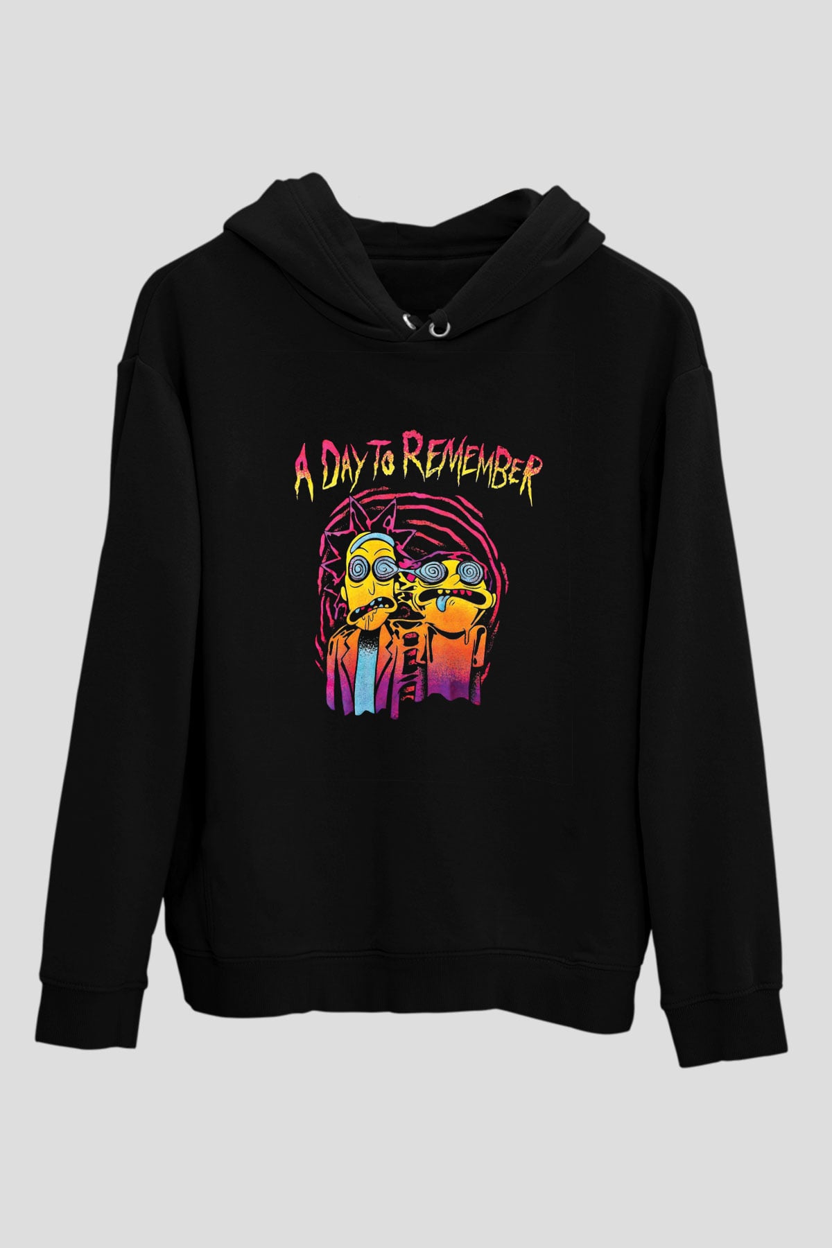 A Day to remember Baskılı Unisex Siyah Hoodie