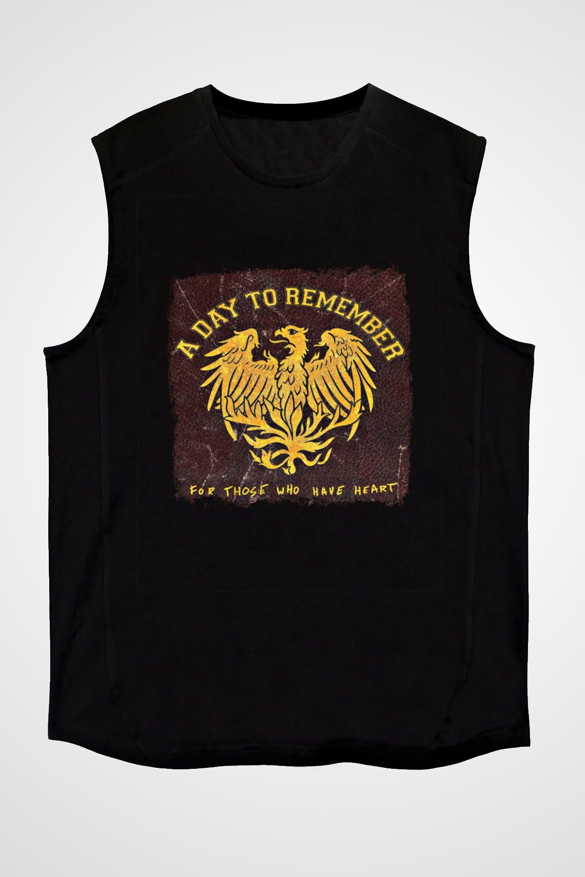 A Day to remember Baskılı Unisex Siyah Kolsuz Tişört