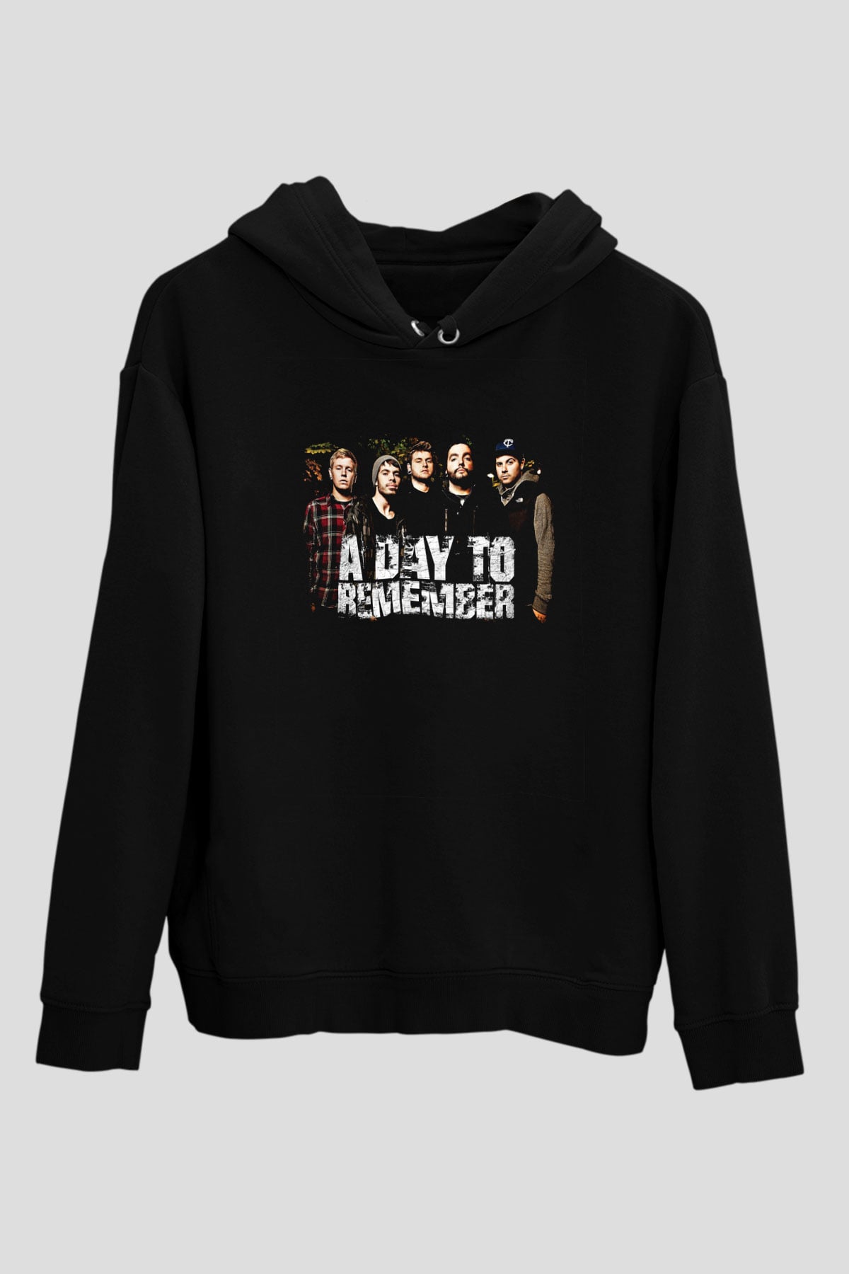 A Day to remember Baskılı Unisex Siyah Hoodie