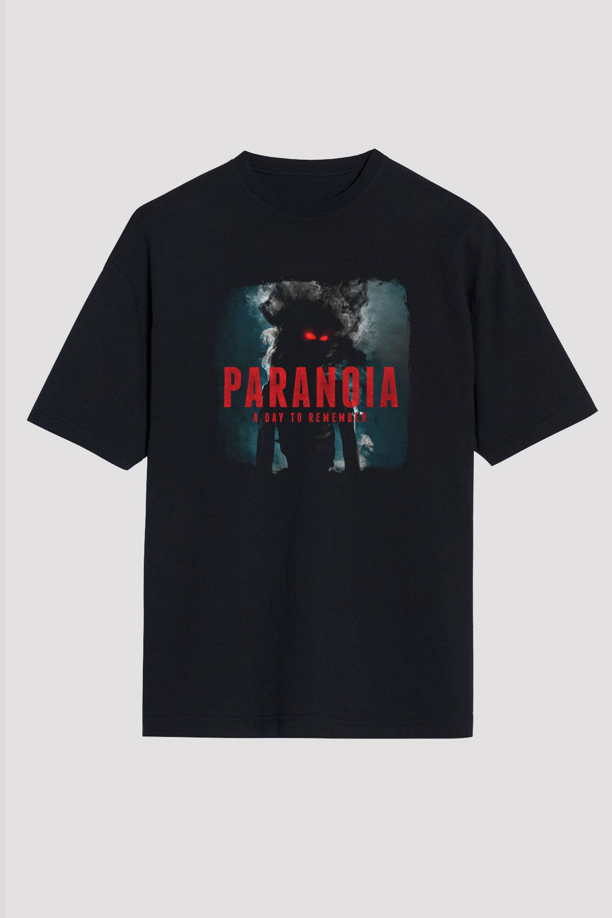 A Day to remember Baskılı Unisex Siyah Oversize Tişört