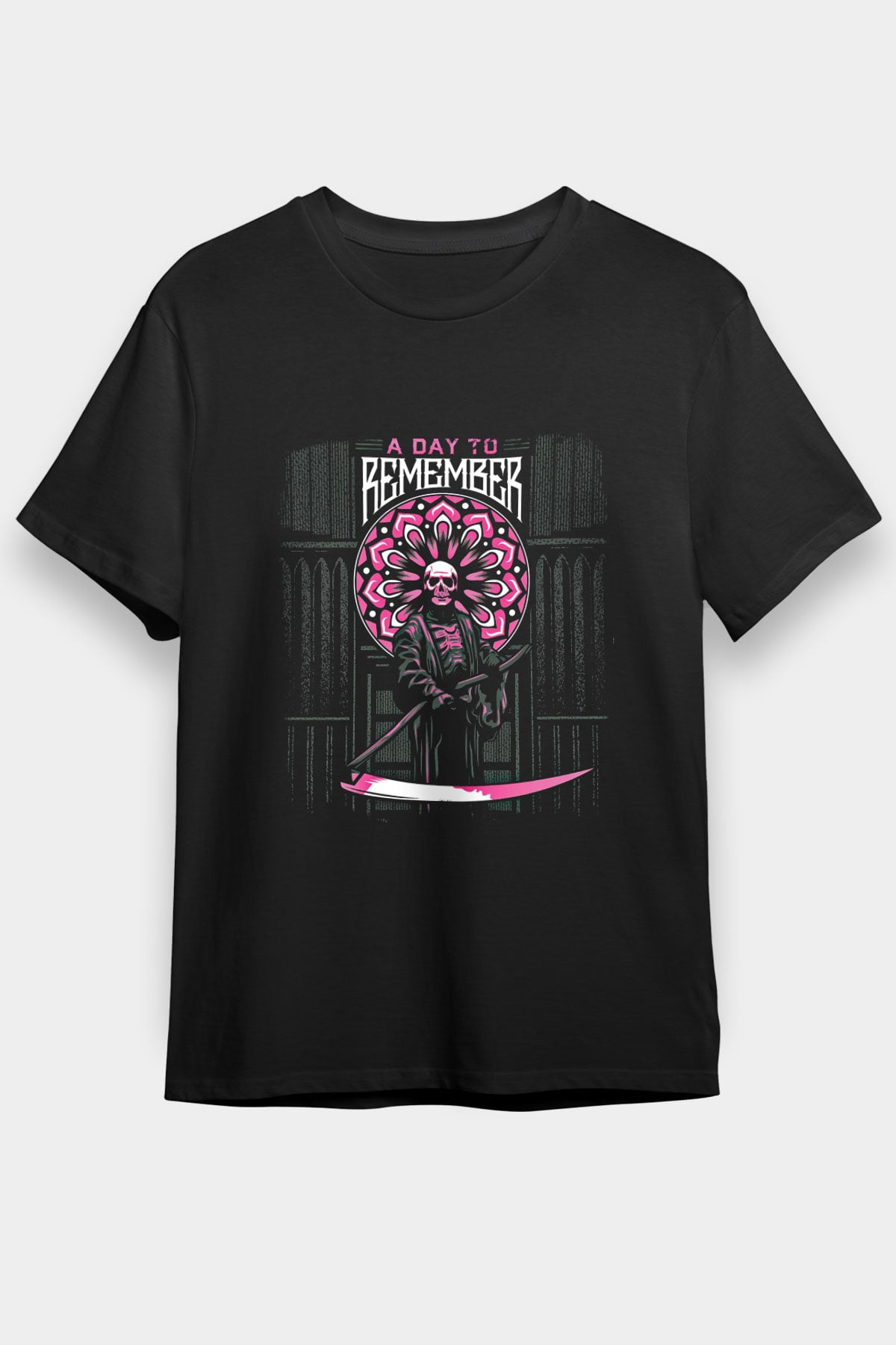 A Day to remember Baskılı Unisex Siyah Tişört