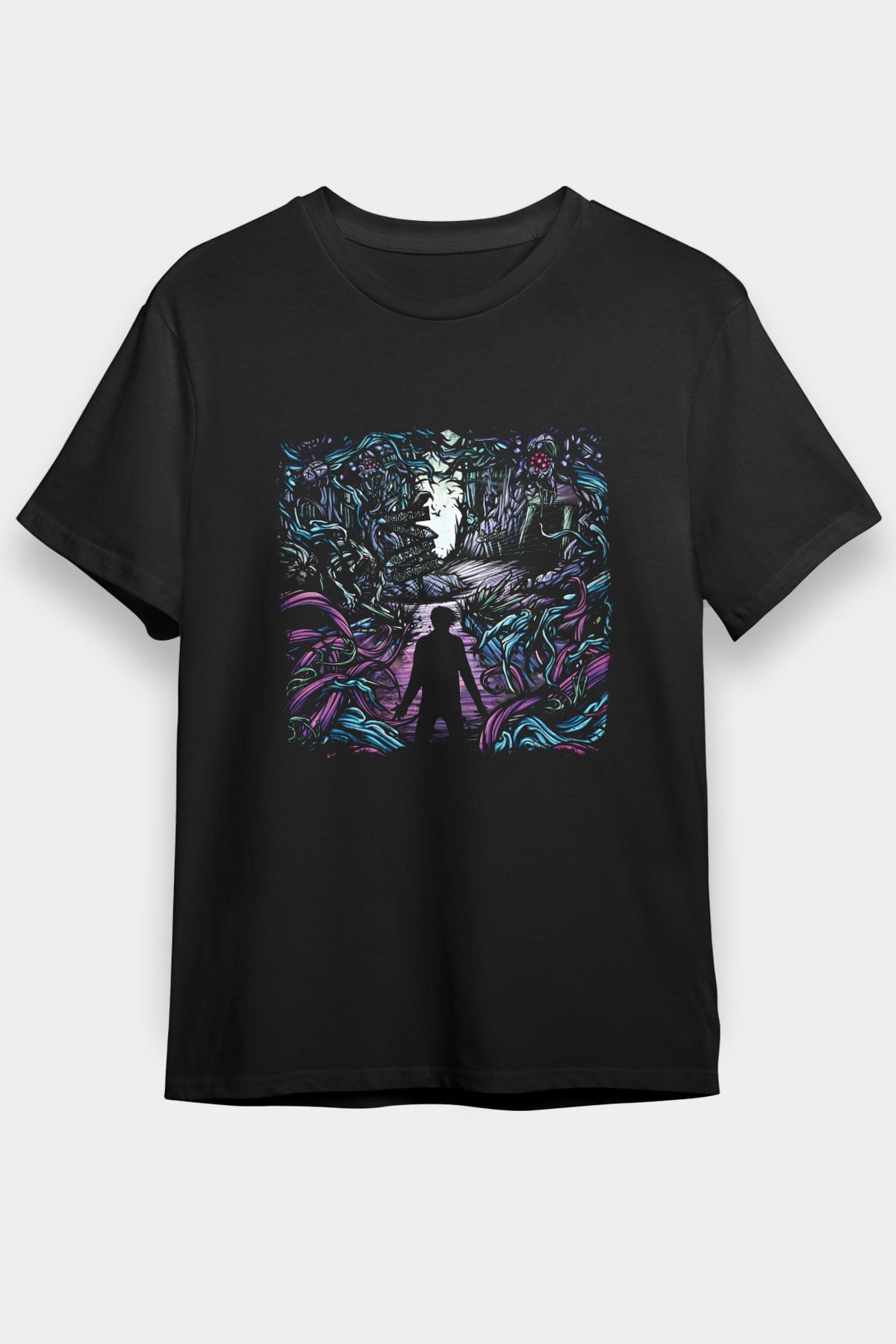 A Day to remember Baskılı Unisex Siyah Tişört