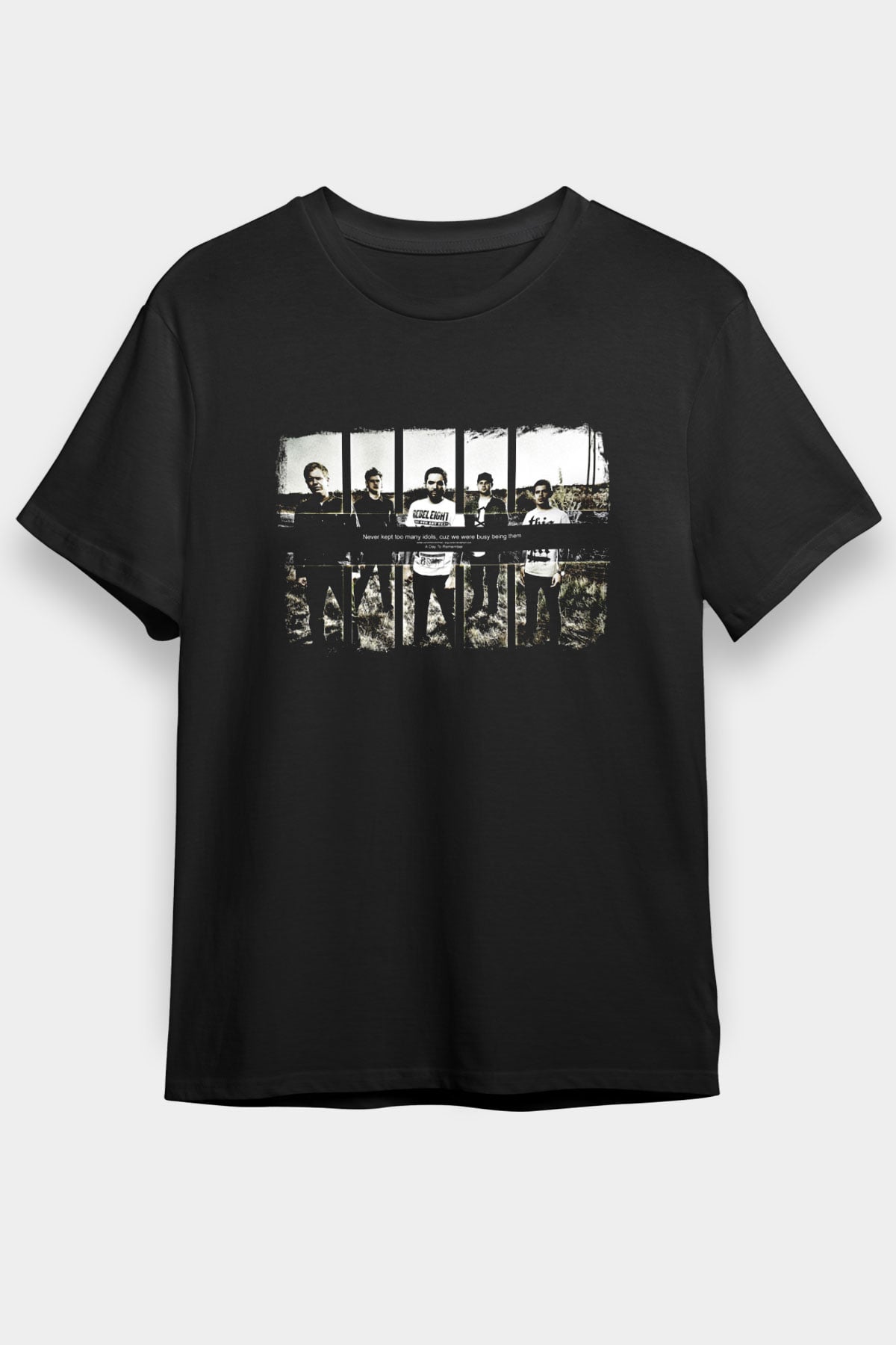 A Day to remember Baskılı Unisex Siyah Tişört