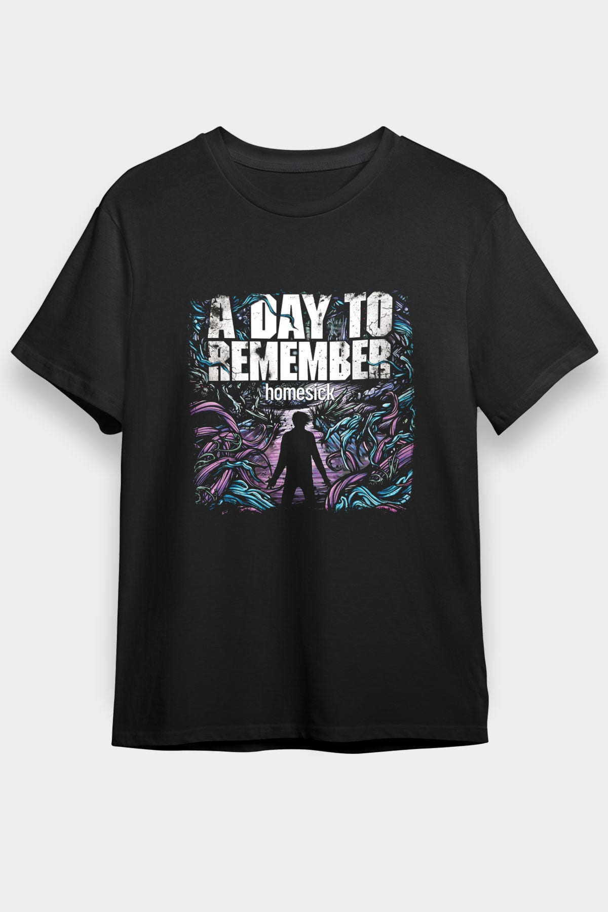 A Day to remember Baskılı Unisex Siyah Tişört