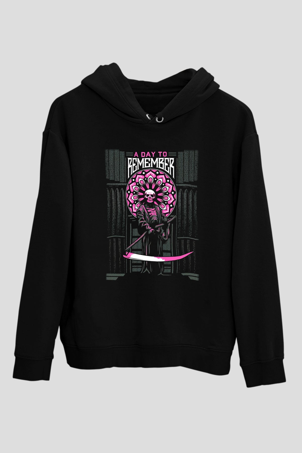 A Day To Remember Siyah Unisex Kapüşonlu Sweatshirt
