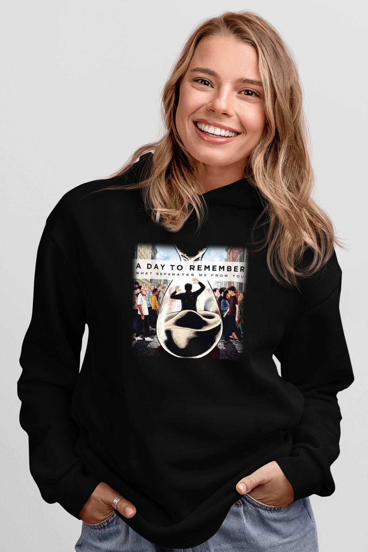 A Day To Remember What Separates Me From You Siyah Unisex Hoodie