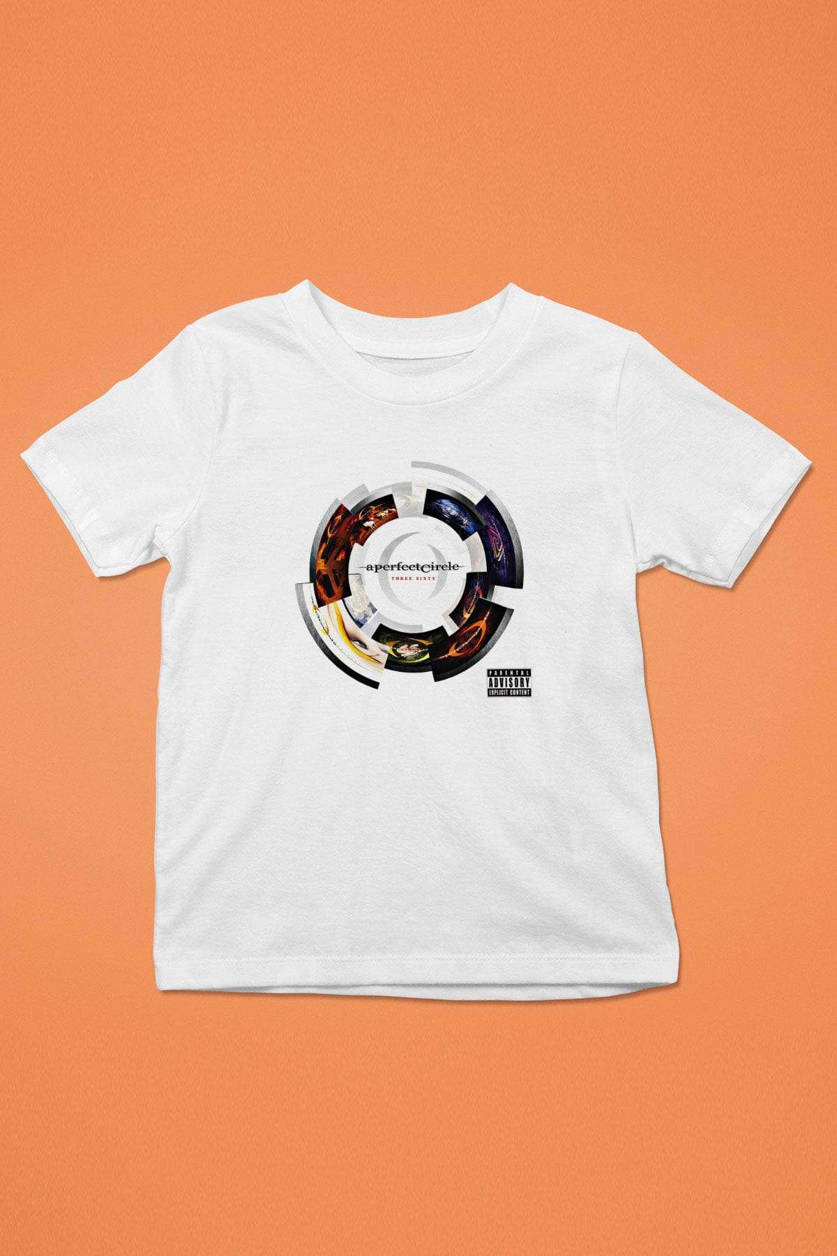 A Perfect Circle Baskılı Unisex Beyaz Çocuk Tişört